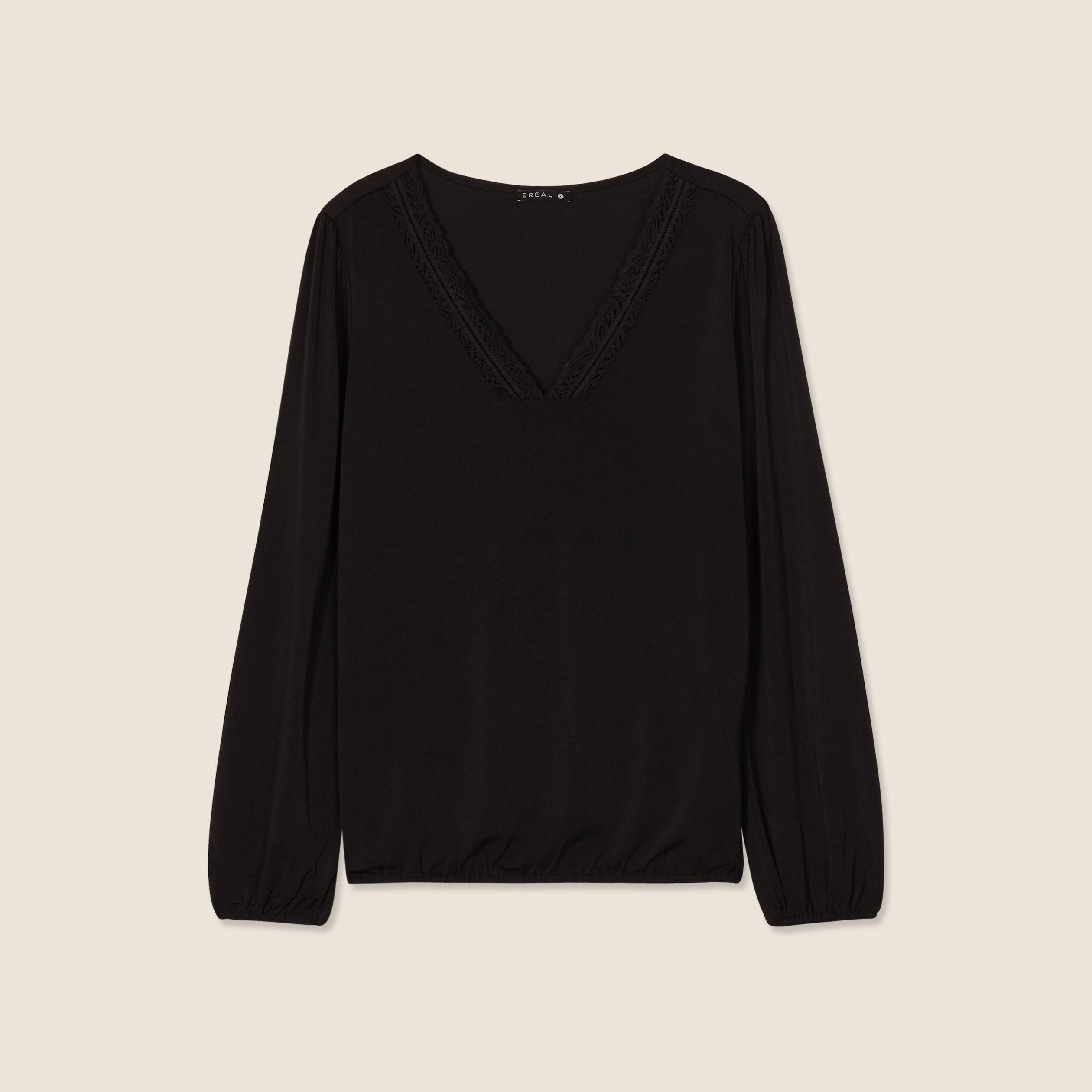 blouse manches longues noir femme Blouse manches longues noir femme
