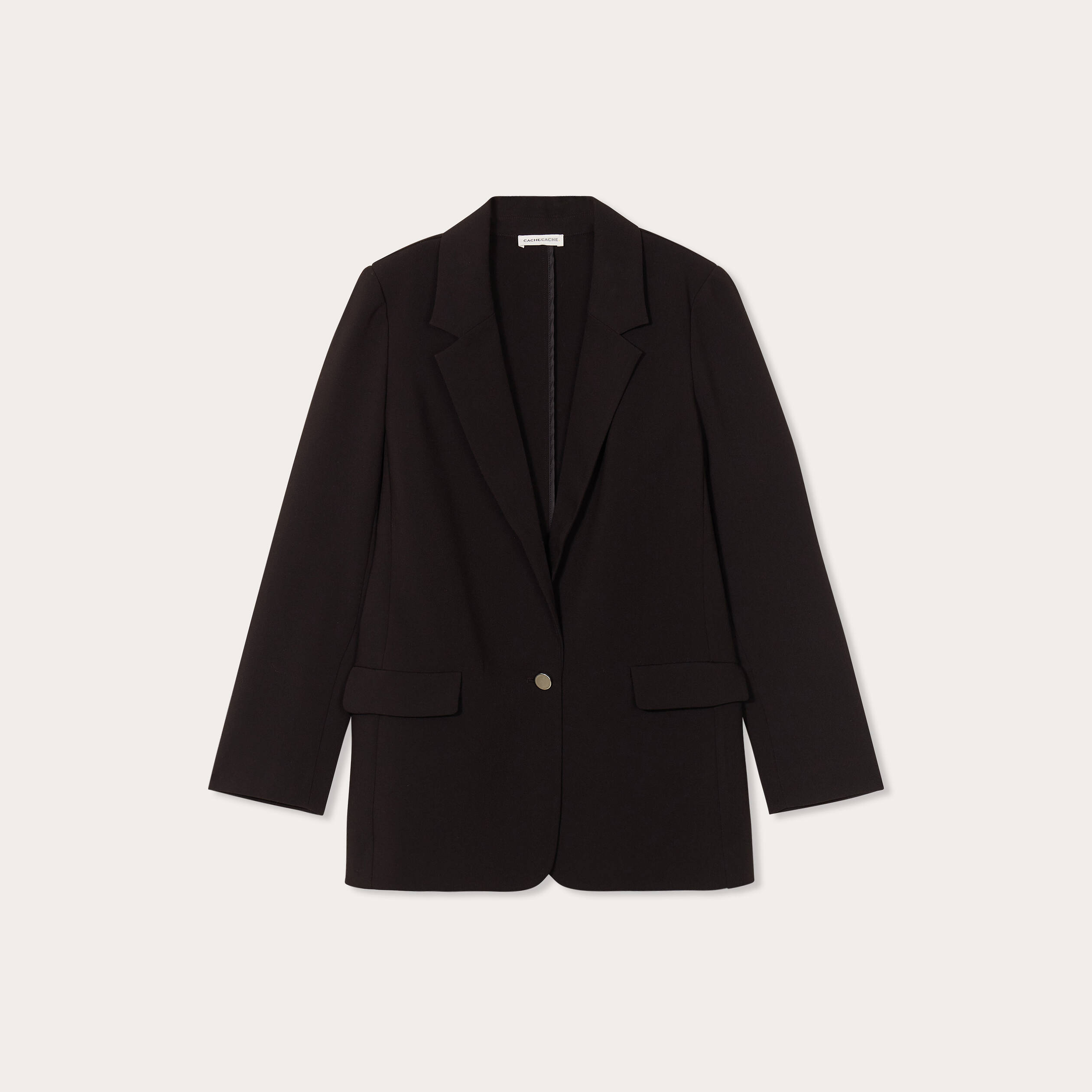 veste blazer fluide noir femme Veste blazer fluide noir femme