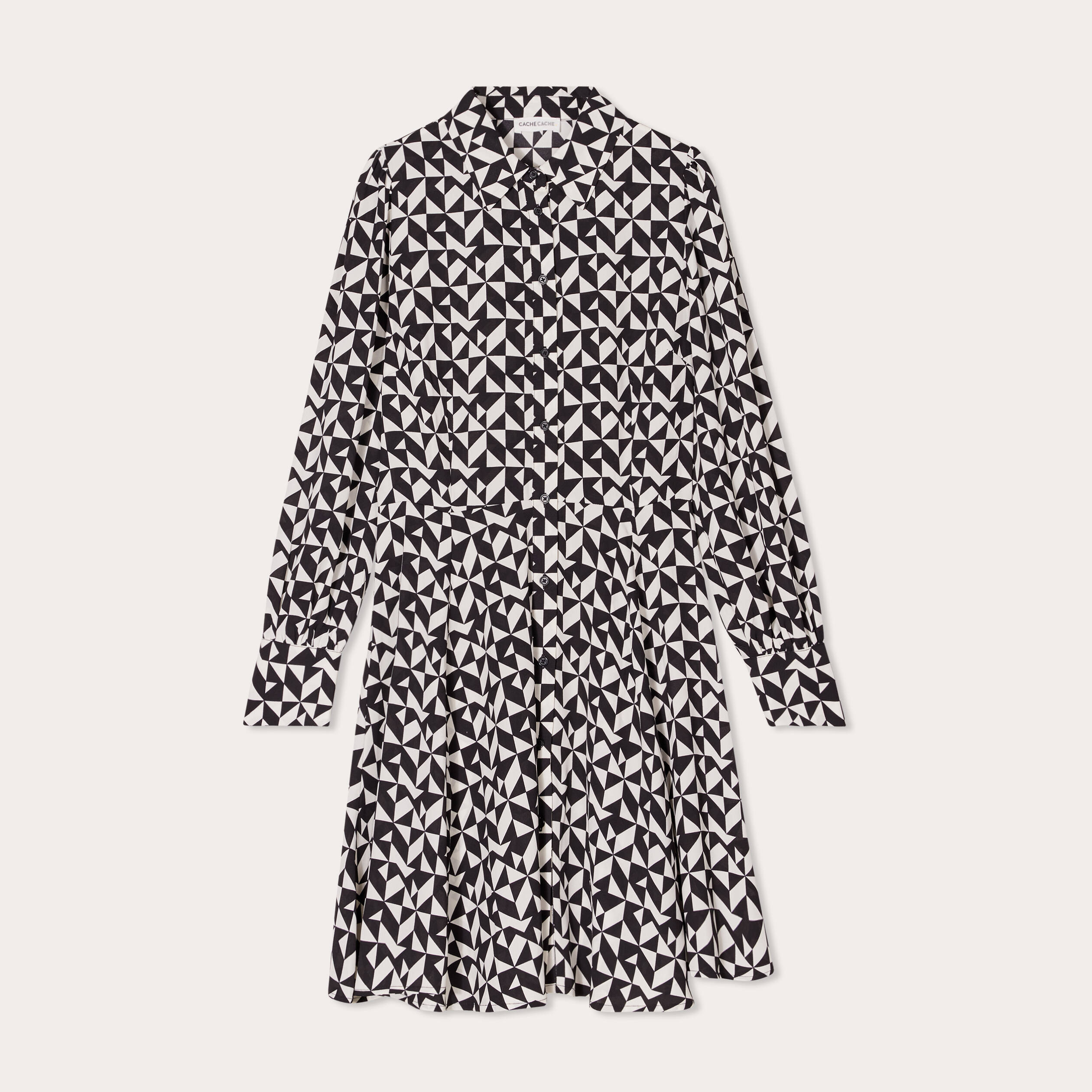 robe chemise patineuse noir femme Robe chemise patineuse noir femme