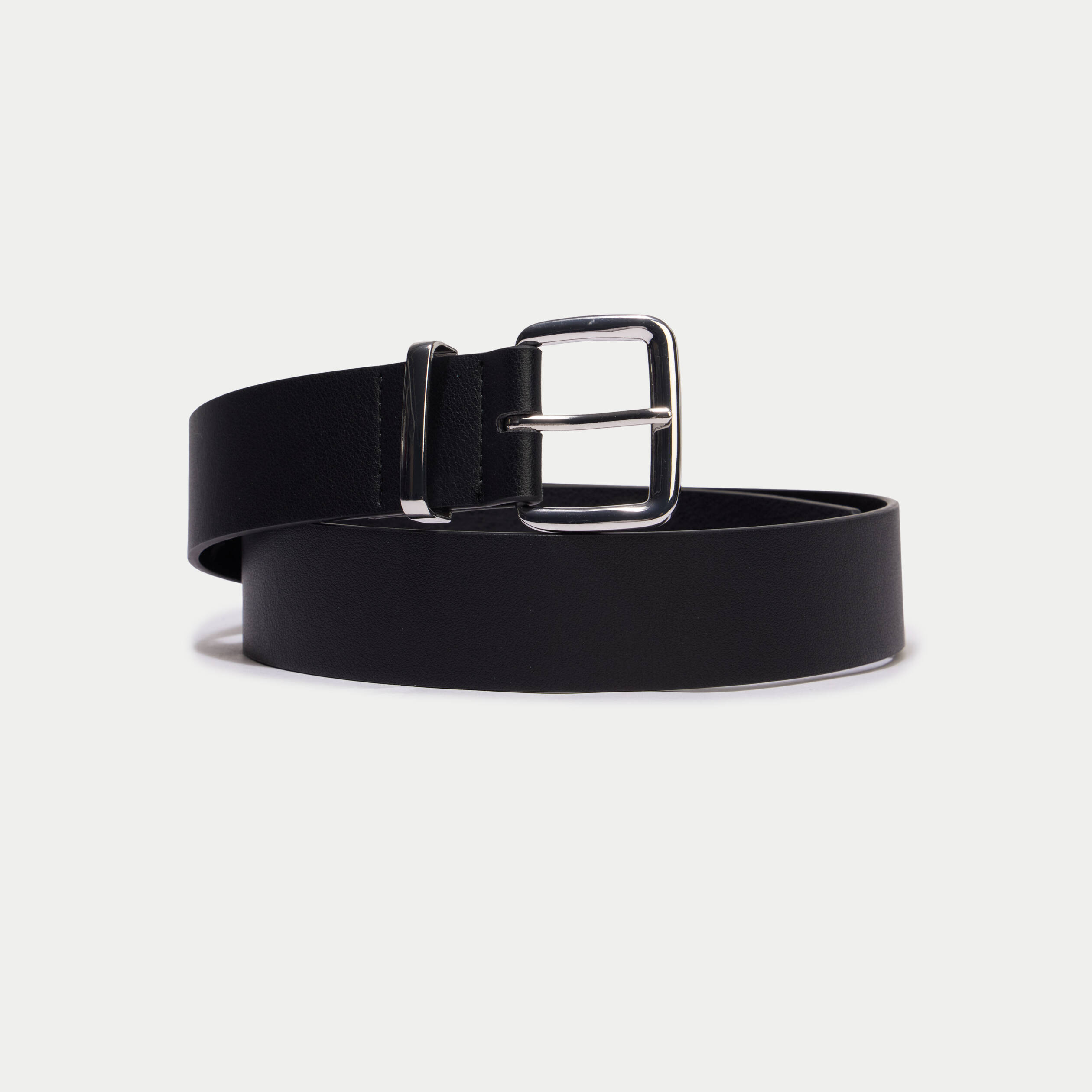 Ceinture large noir femme