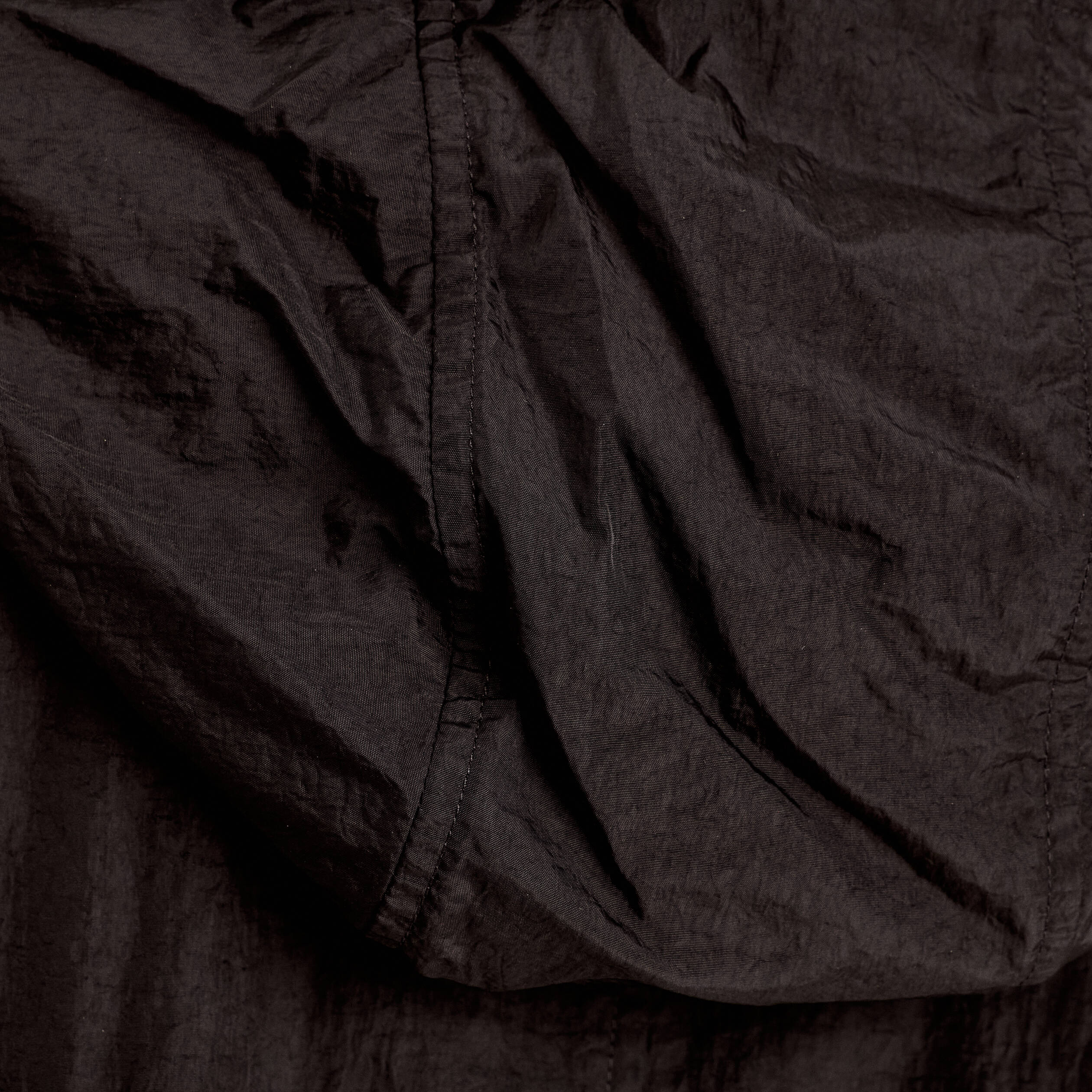 Parka d&eacute;perlante 2-en-1 avec pochette noir femme
