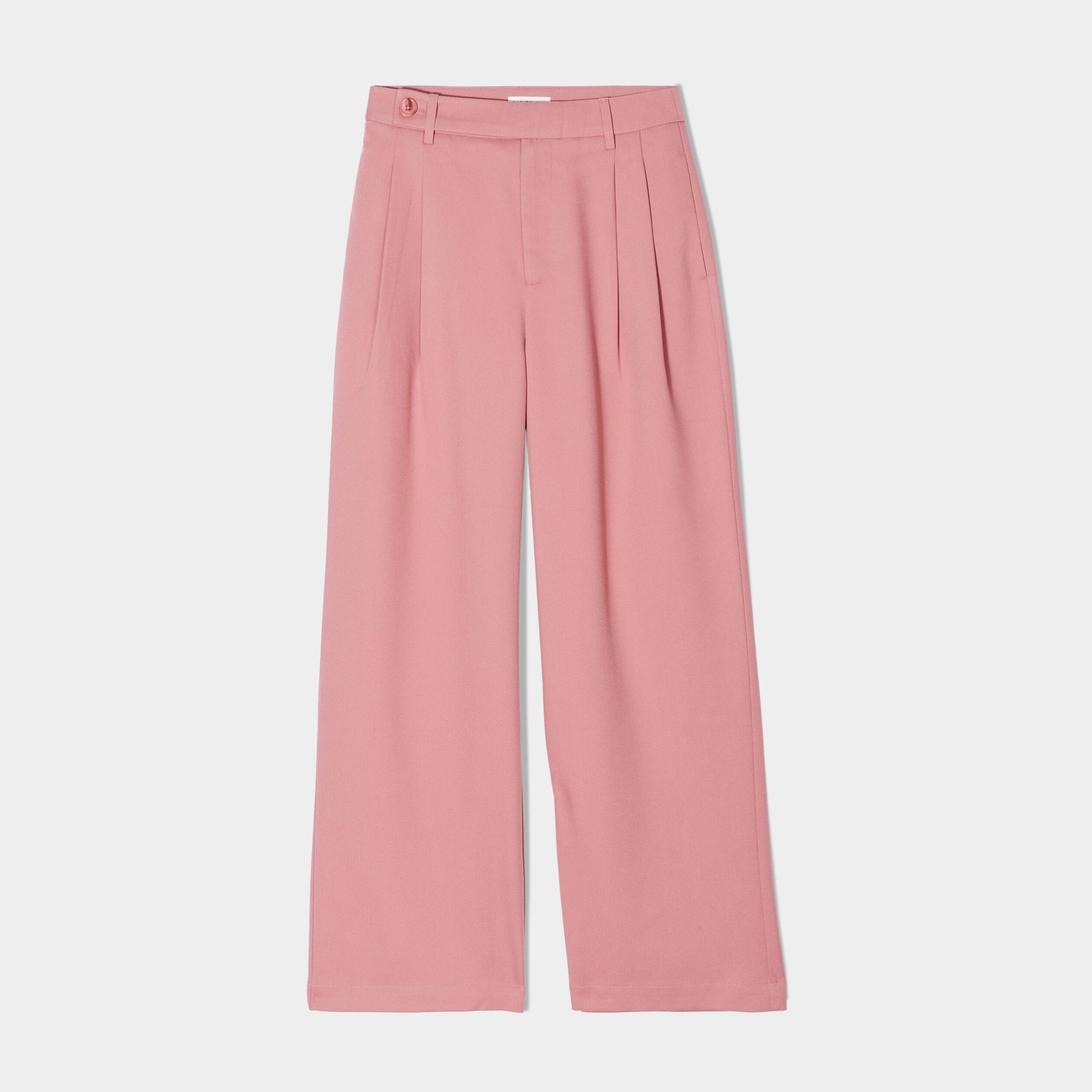pantalon jambe large rose femme Pantalon jambe large rose femme