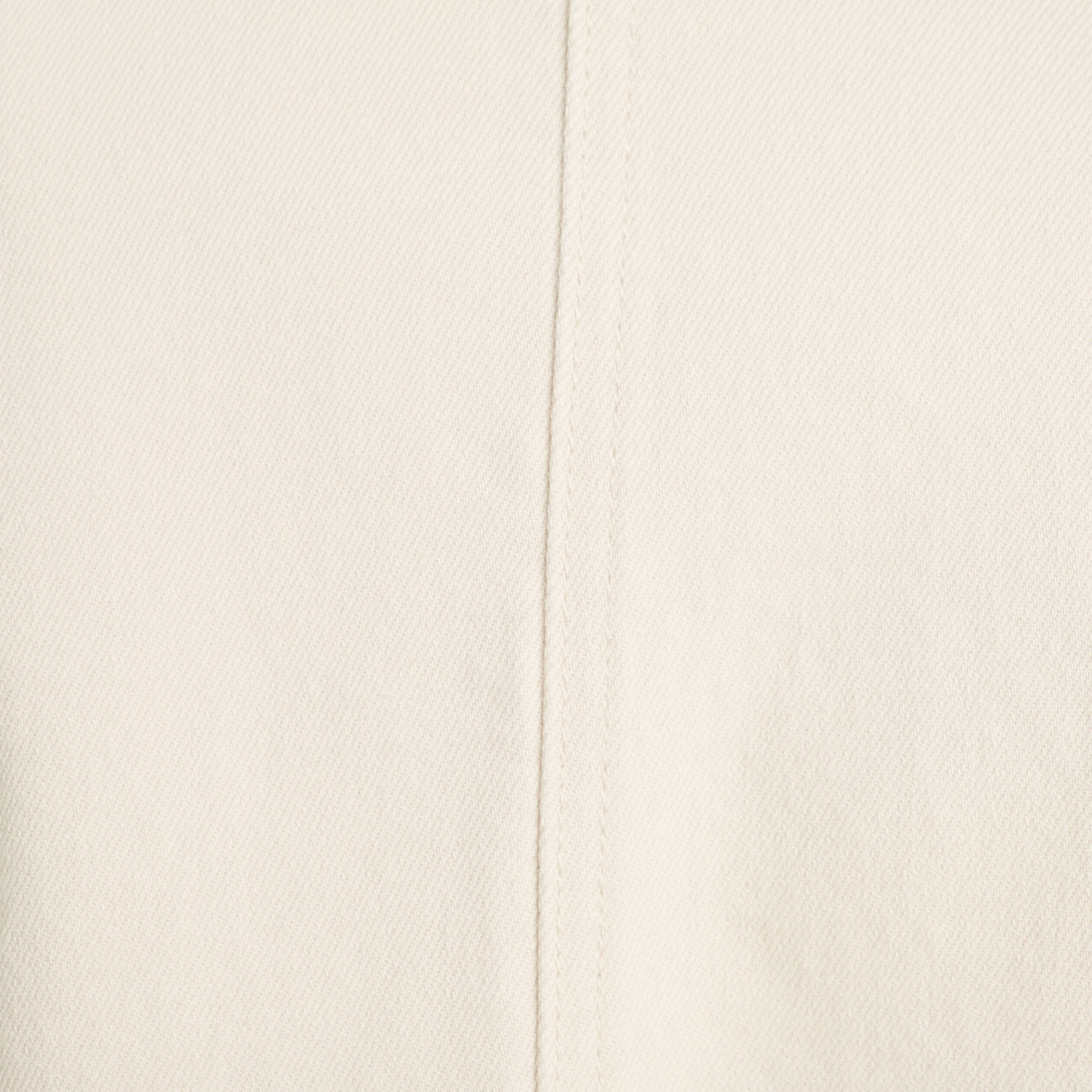 Veste brodée boutonnée ecru femme