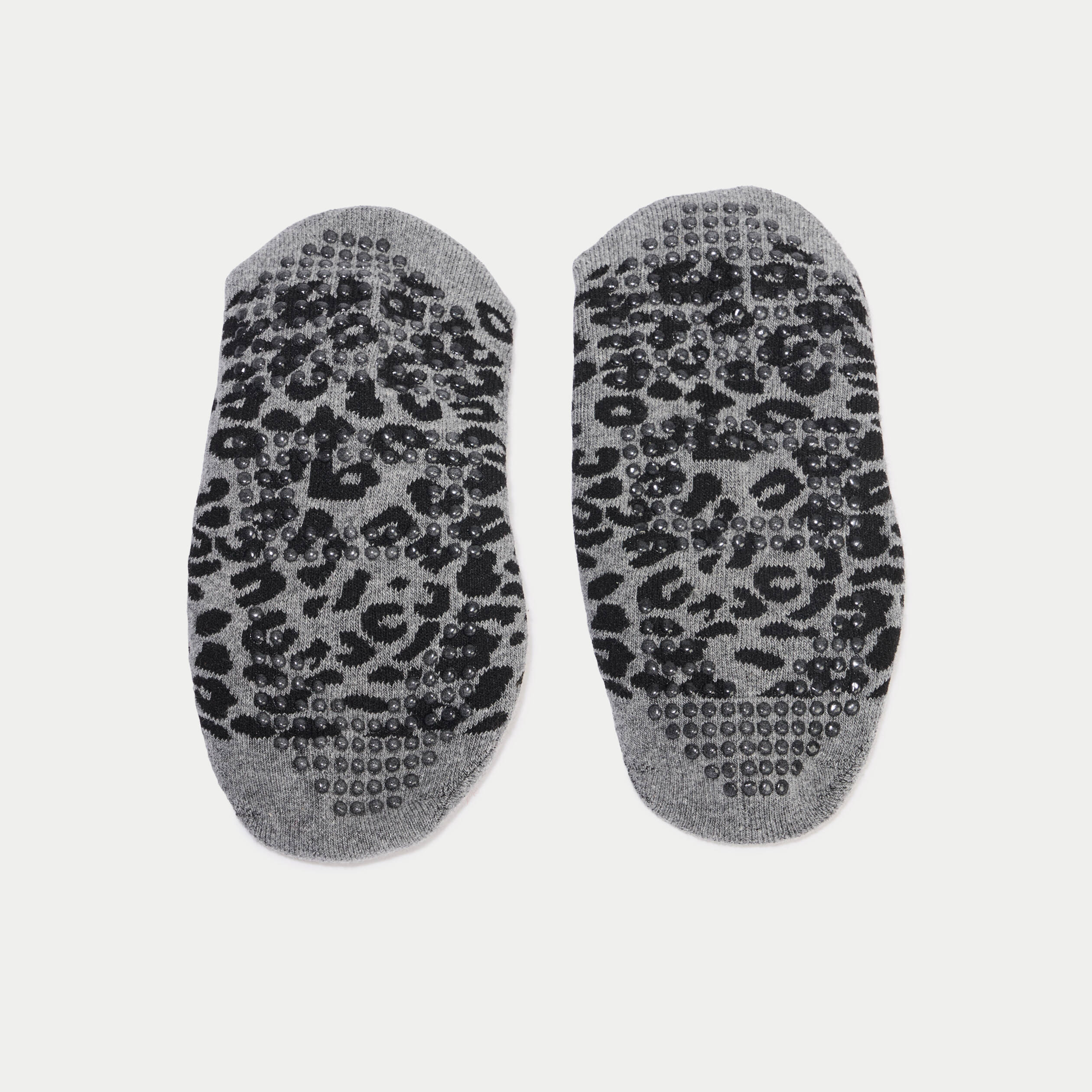 Chaussettes gris fonc&eacute; femme