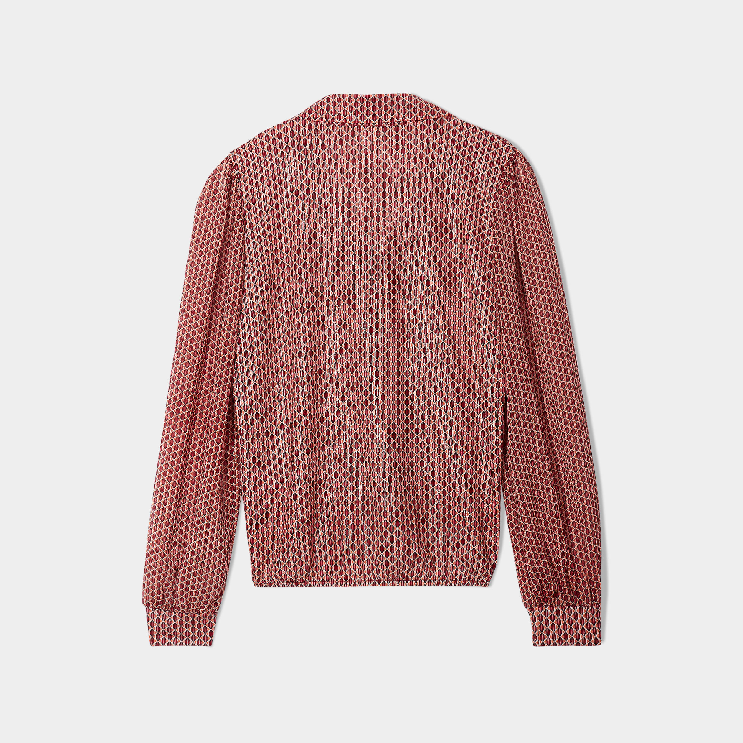 Blouse manches longues blanc femme