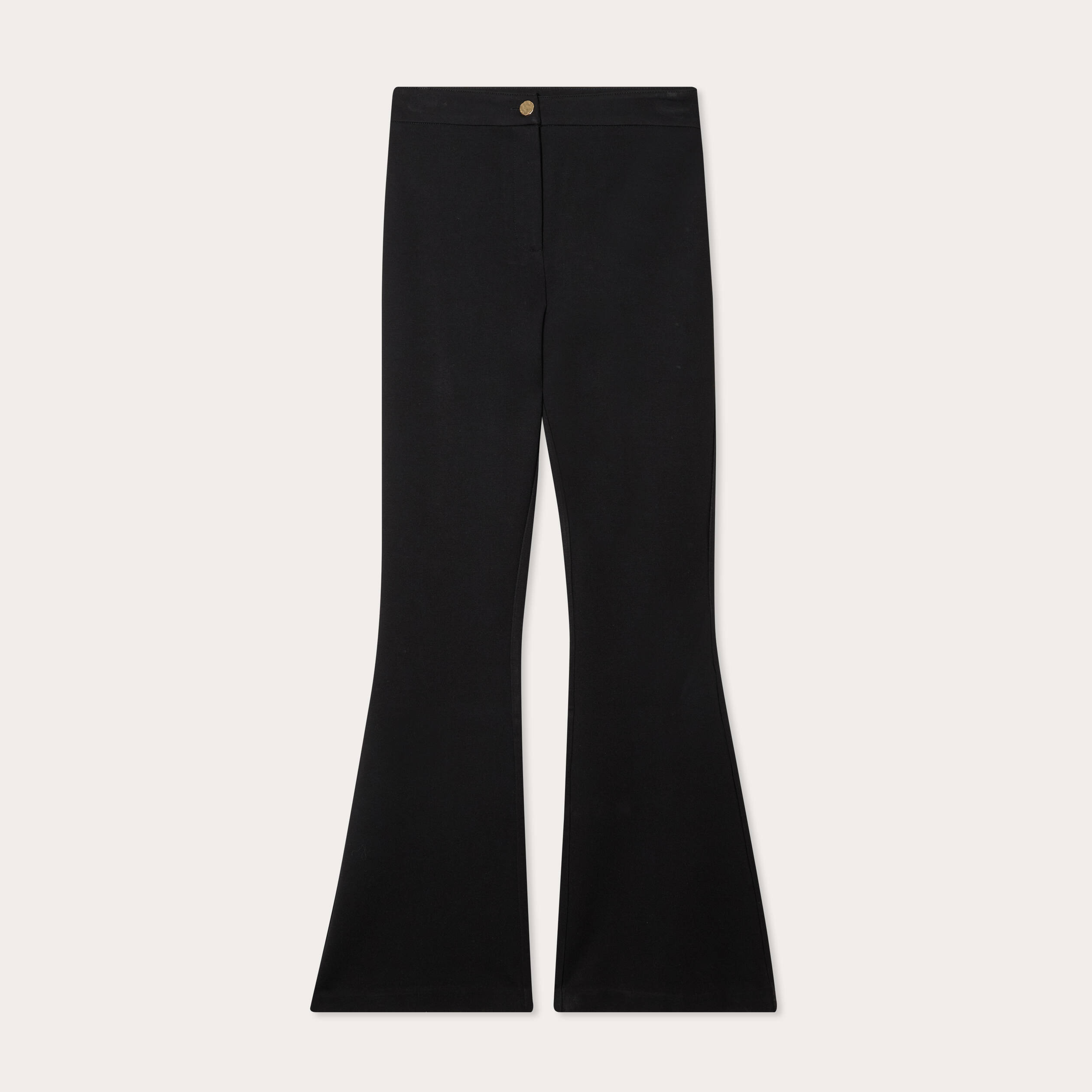 pantalon bootcut noir femme Pantalon bootcut noir femme