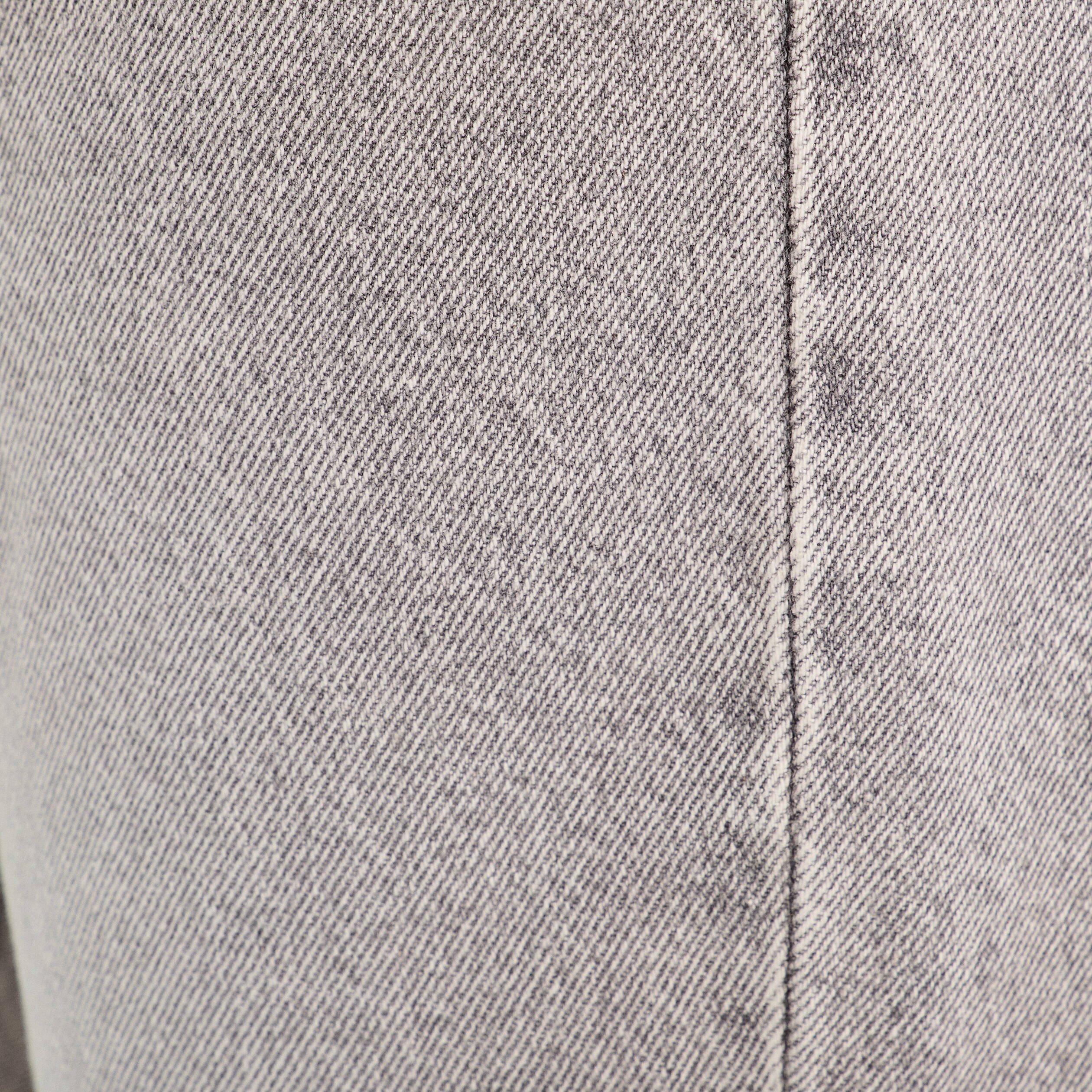 jeans mom taille haute denim gris femme Jeans mom taille haute denim gris femme