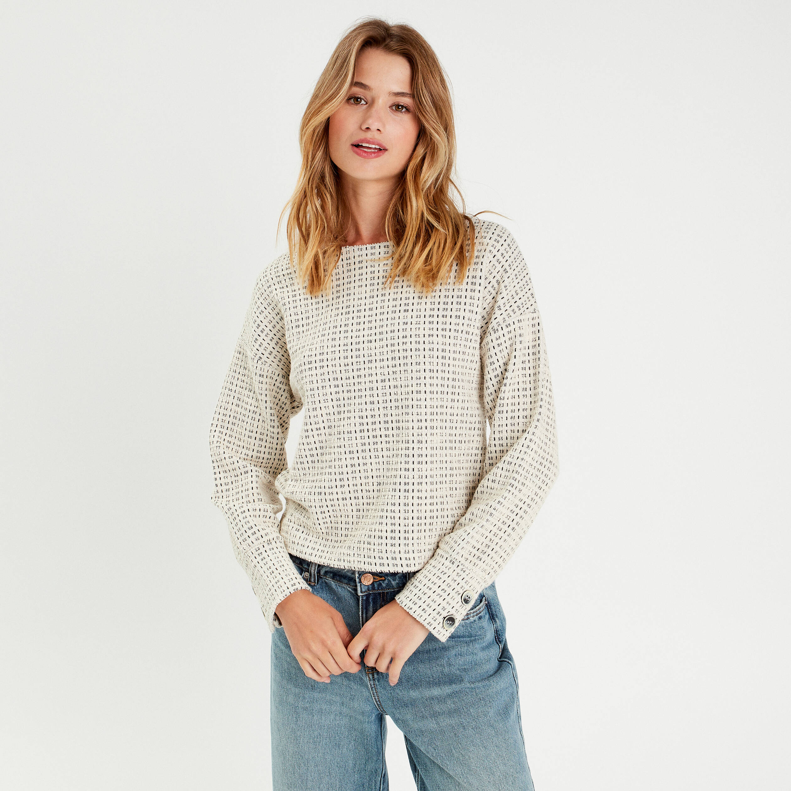 Sweat-shirt Femme Ample Manches Longues - Pull Confortable Décontracté Style Y2K Pour Automne Hiver | Haut Casual Oversize