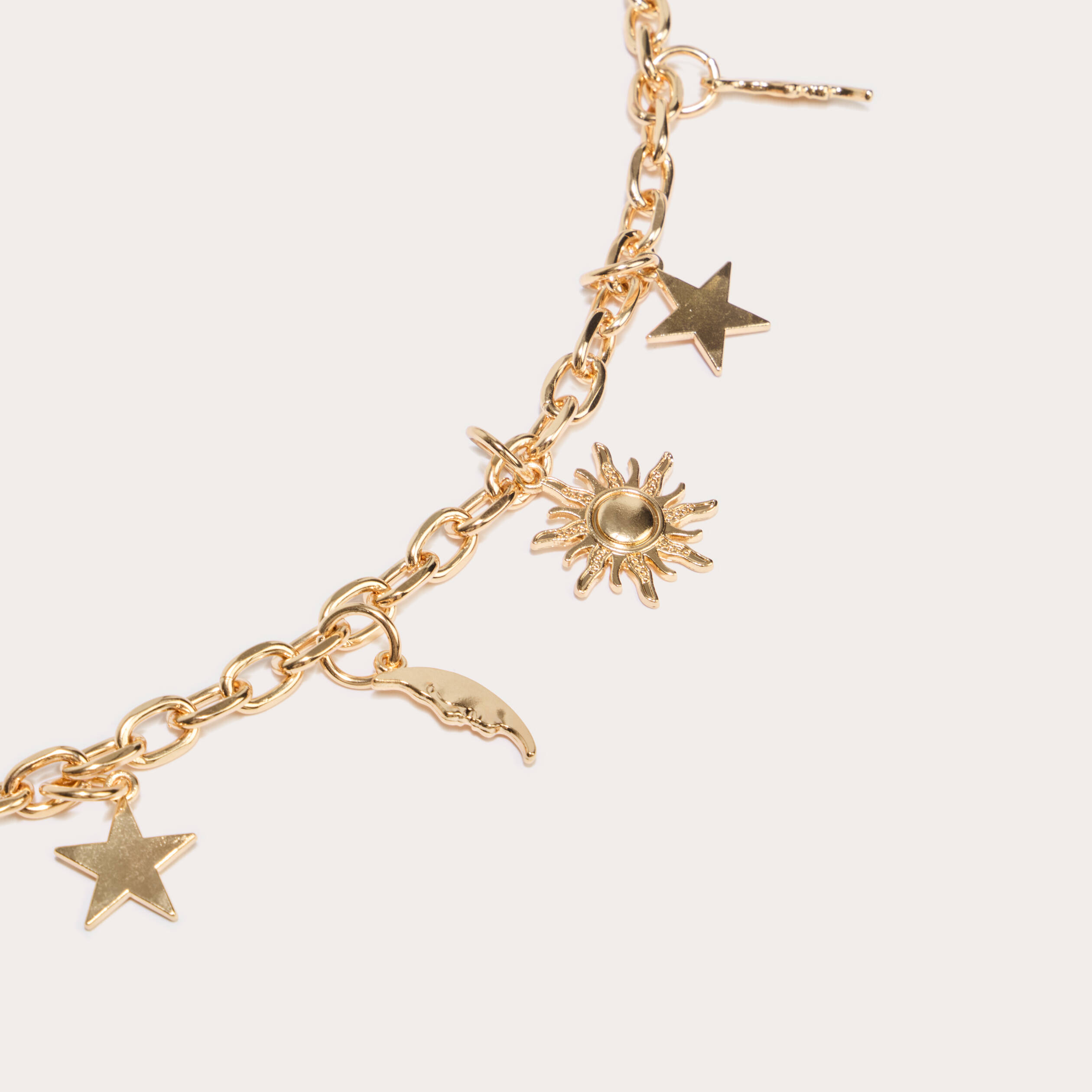 Ceinture chaine couleur or femme