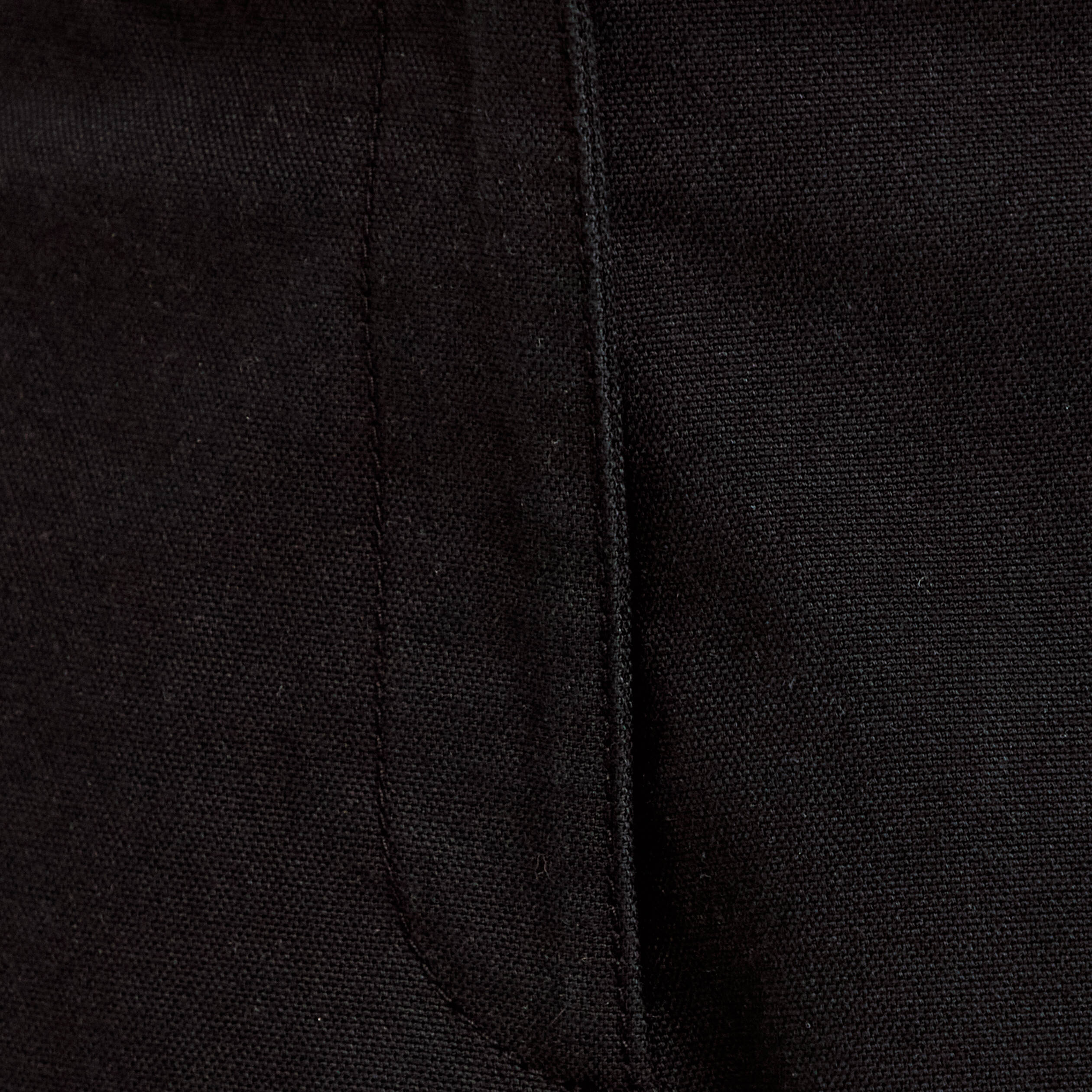 Pantalon chino coupe barrel noir femme