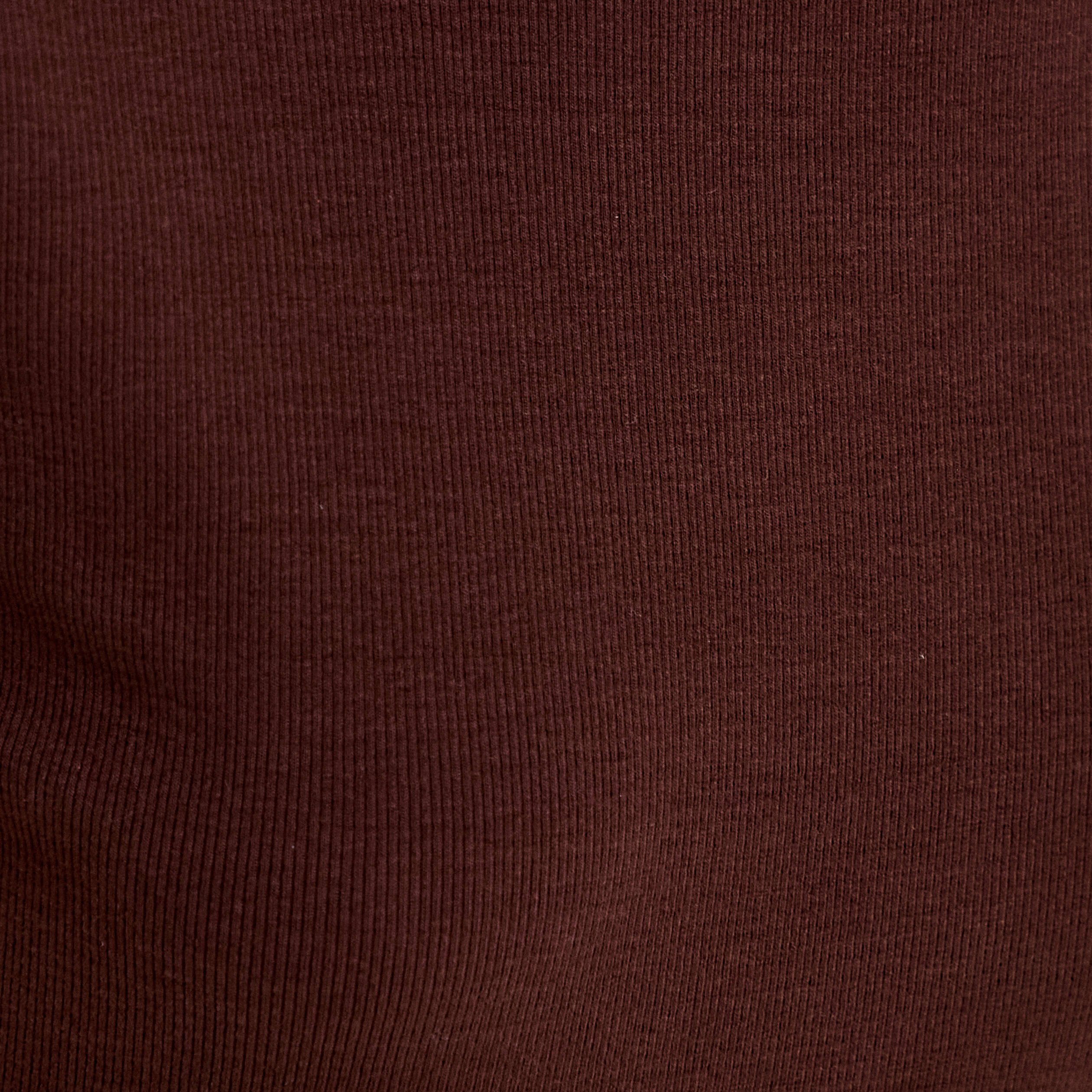 T-shirt c&ocirc;tel&eacute; ajust&eacute; manches courtes marron fonc&eacute; femme