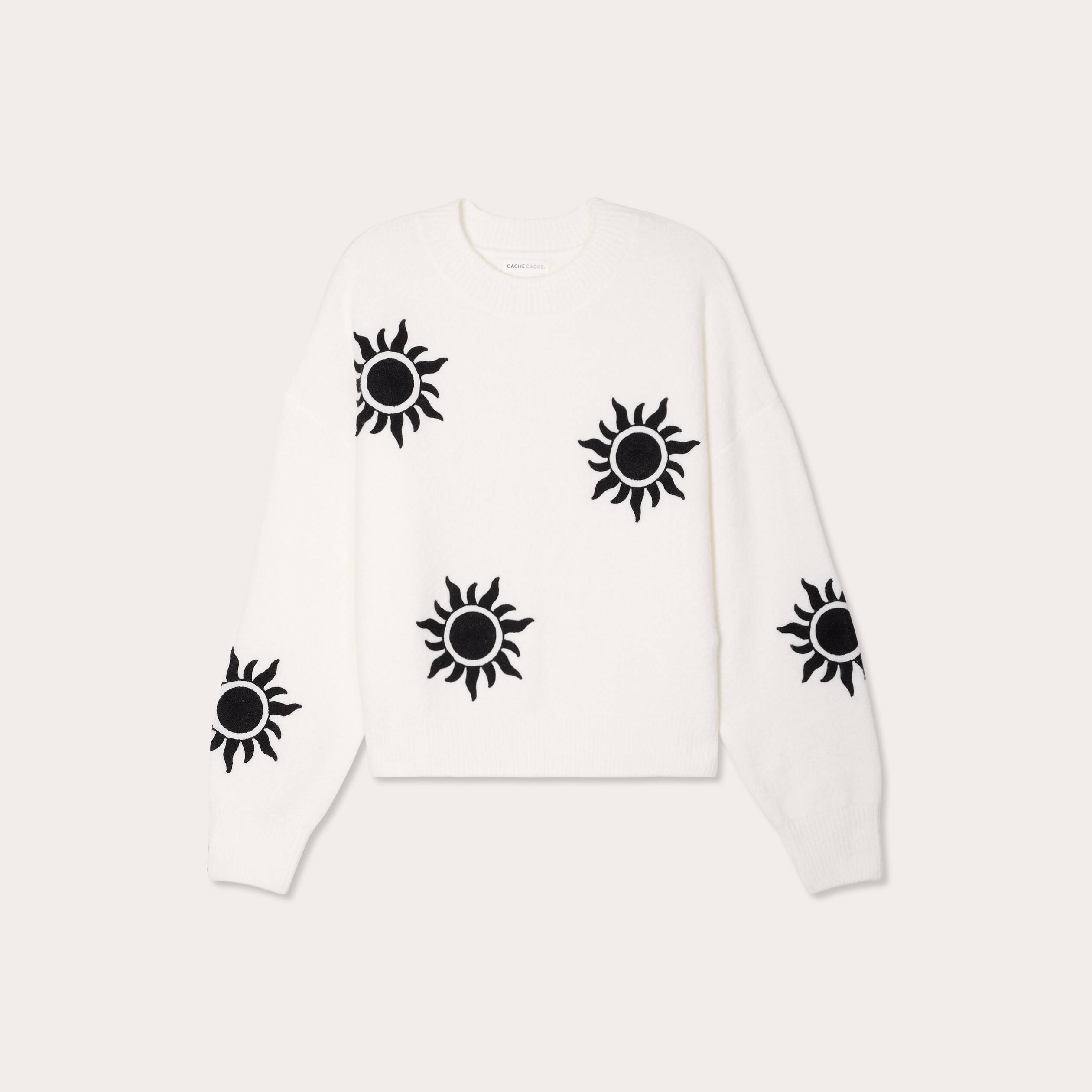pull manches longues ecru femme Pull manches longues ecru femme