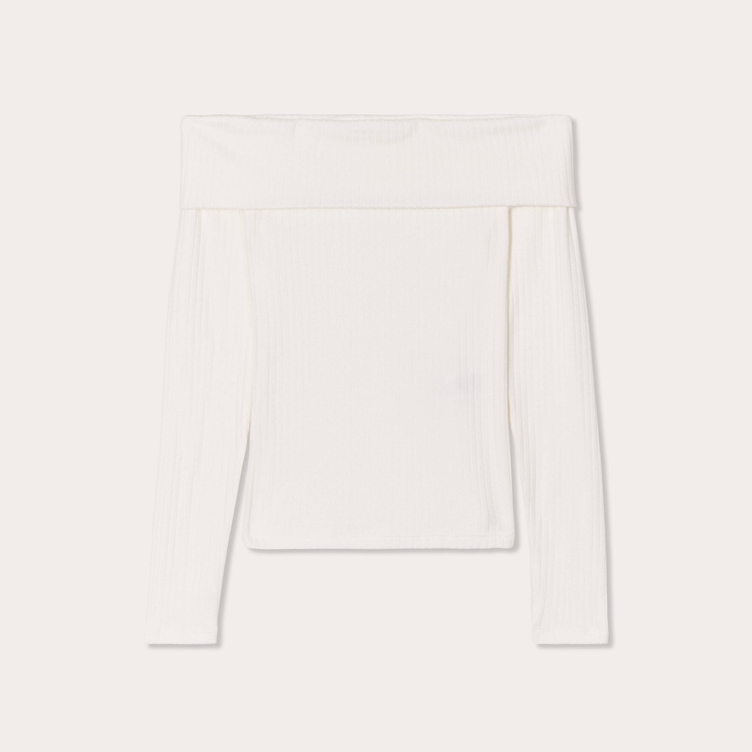t shirt manches longues ecru femme T-shirt manches longues ecru femme
