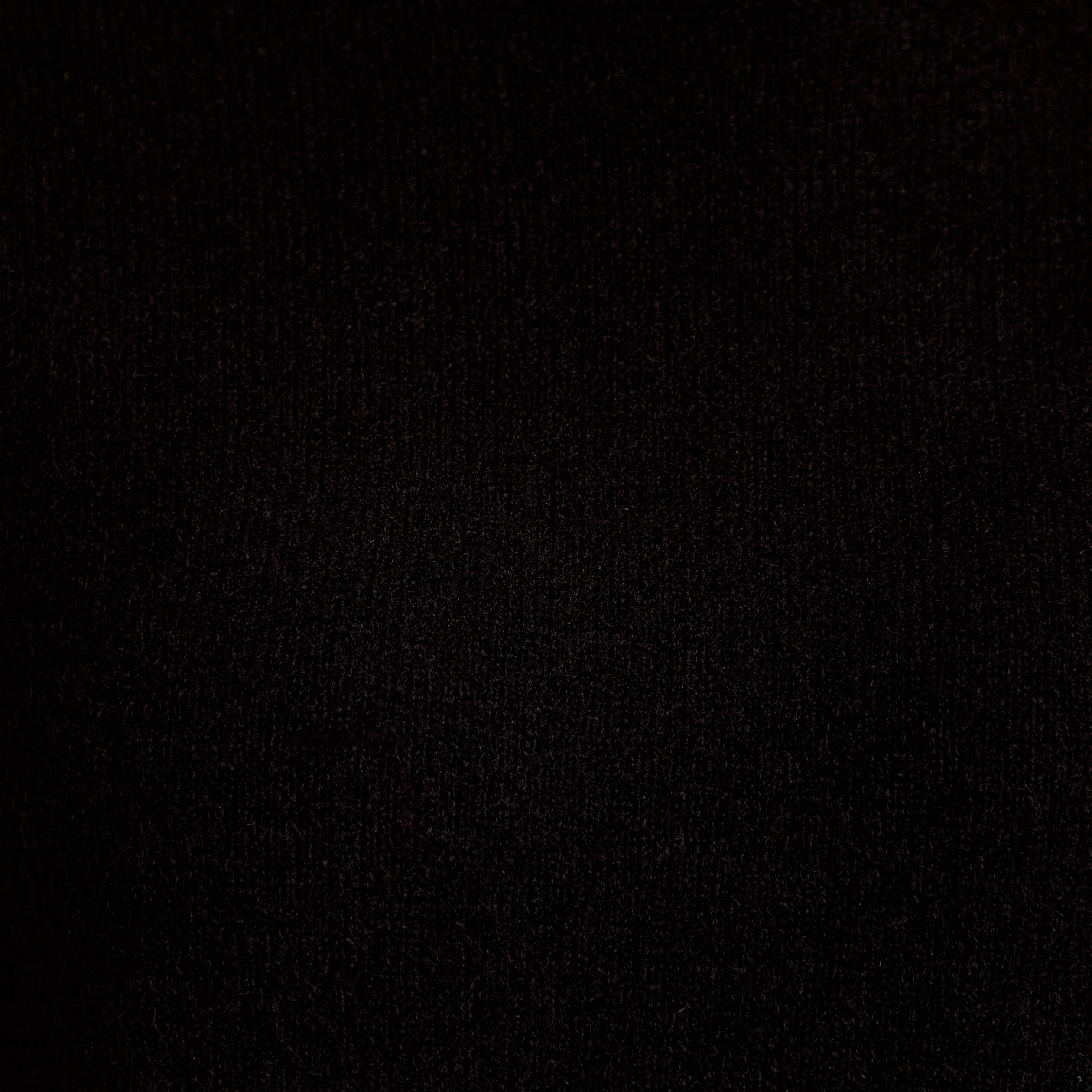Robe pull droite manches longues noir femme
