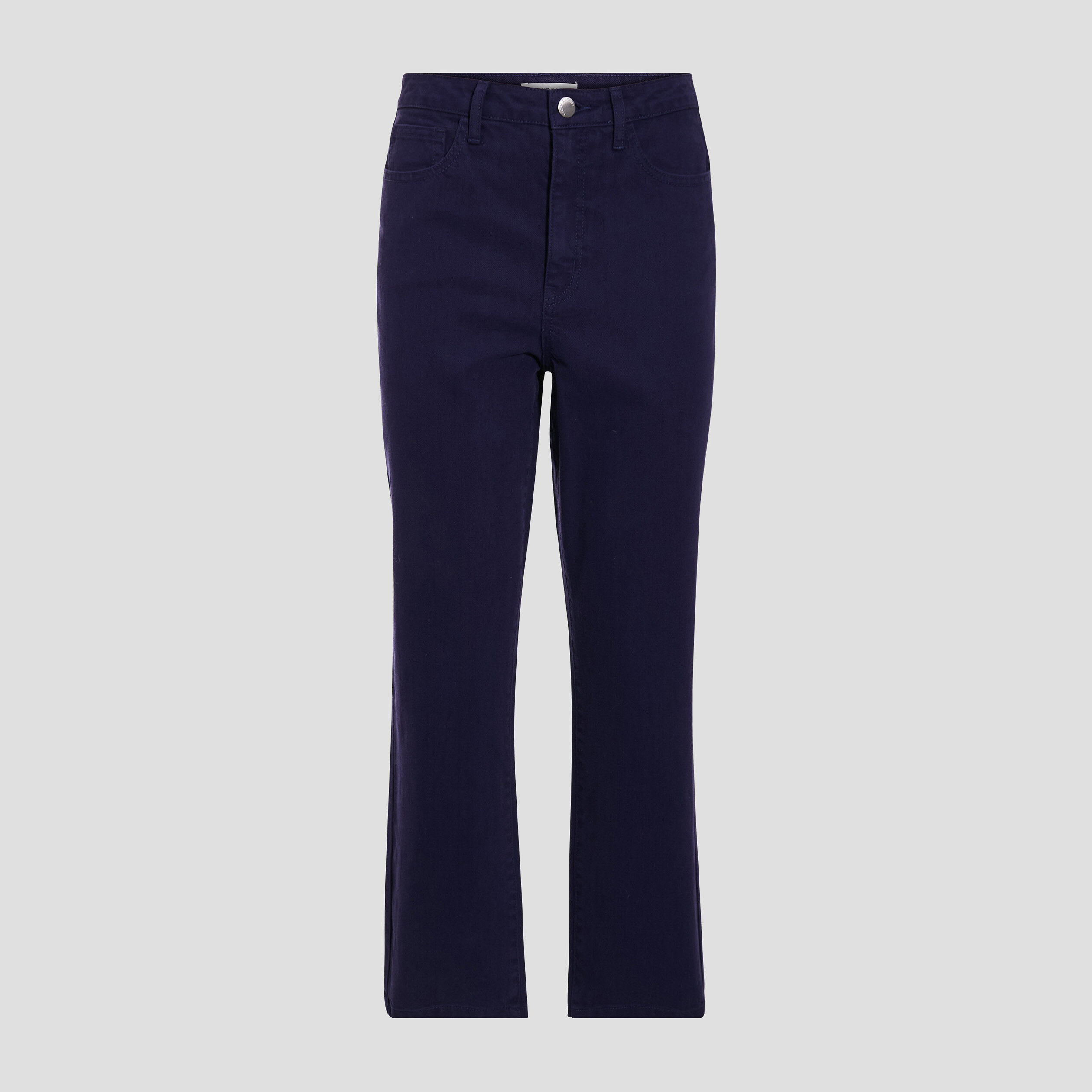 jeans droit 78eme bleu violet femme Jeans droit 7/8ème bleu violet femme
