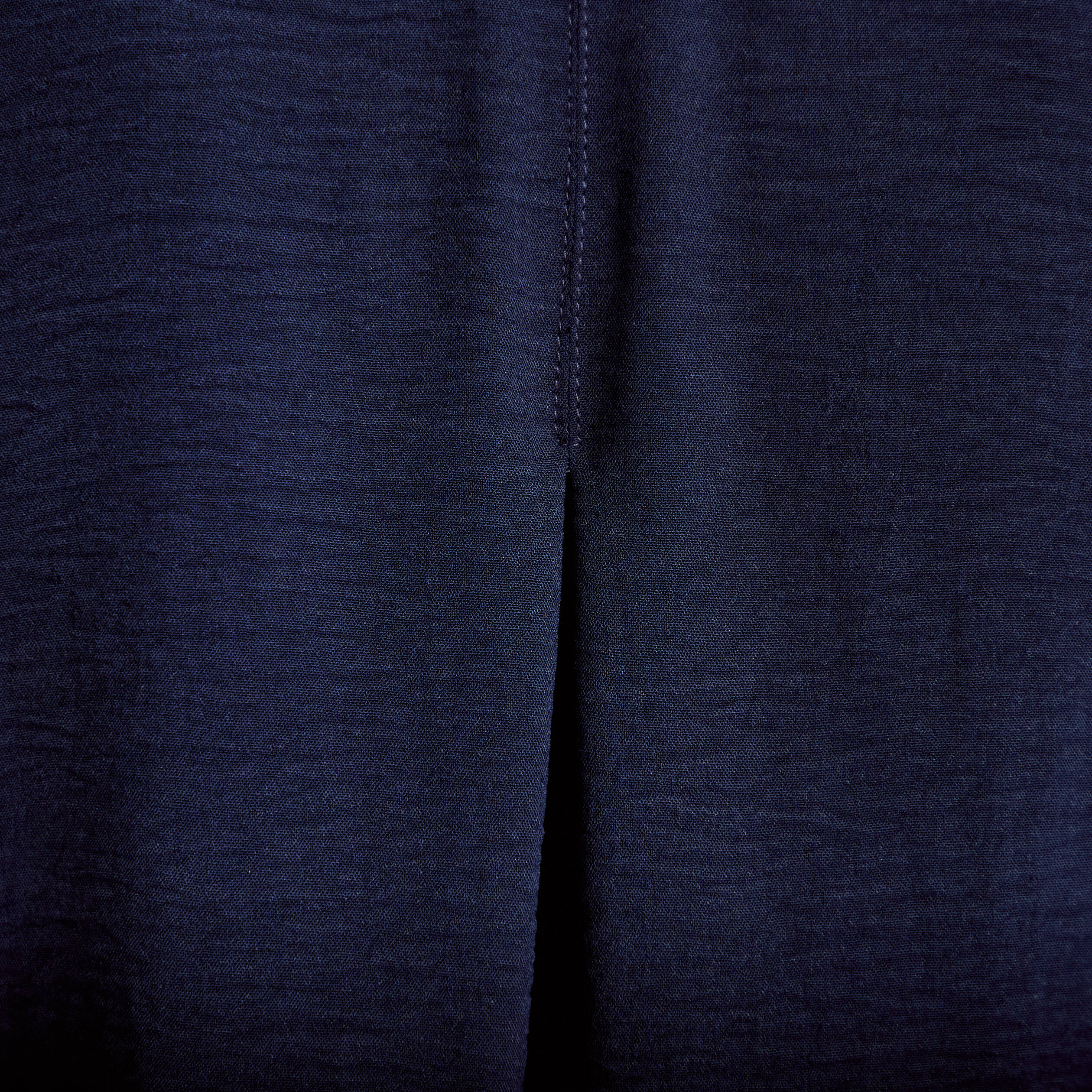 Blouse manches longues bleu marine femme