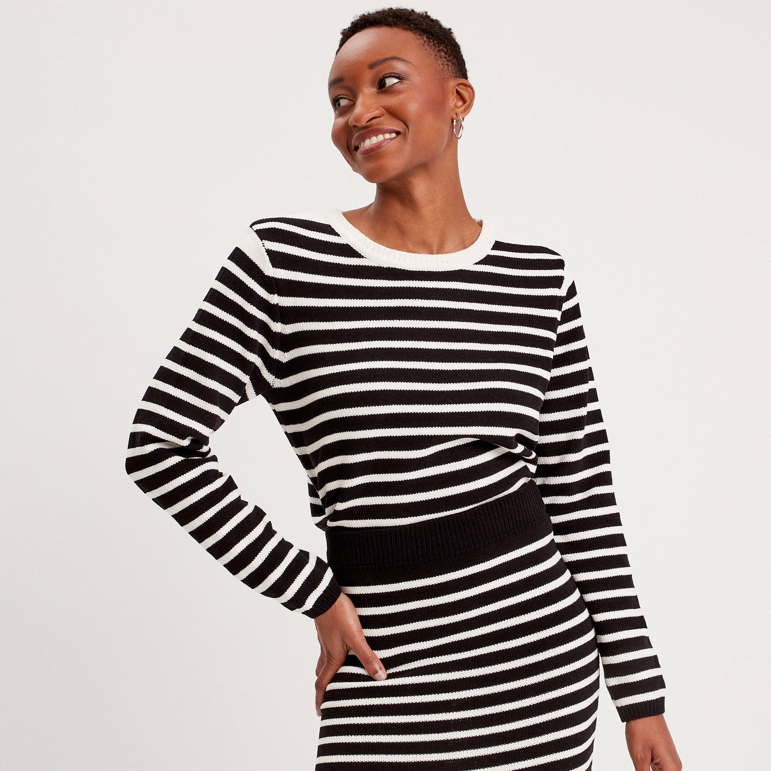 Top Col rond Sans manches noir en viscose Only | 3 SUISSES