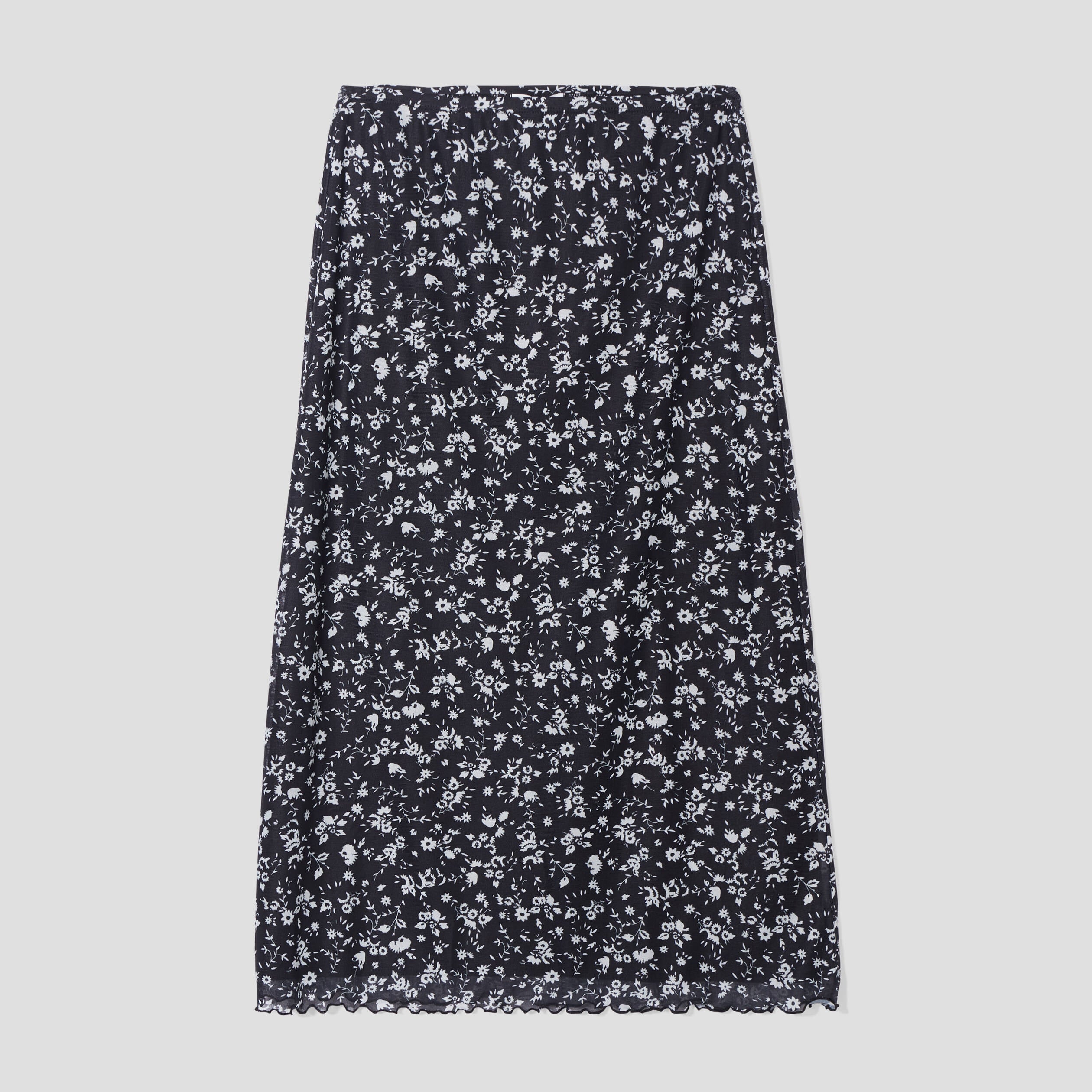 Jupe droite noir femme