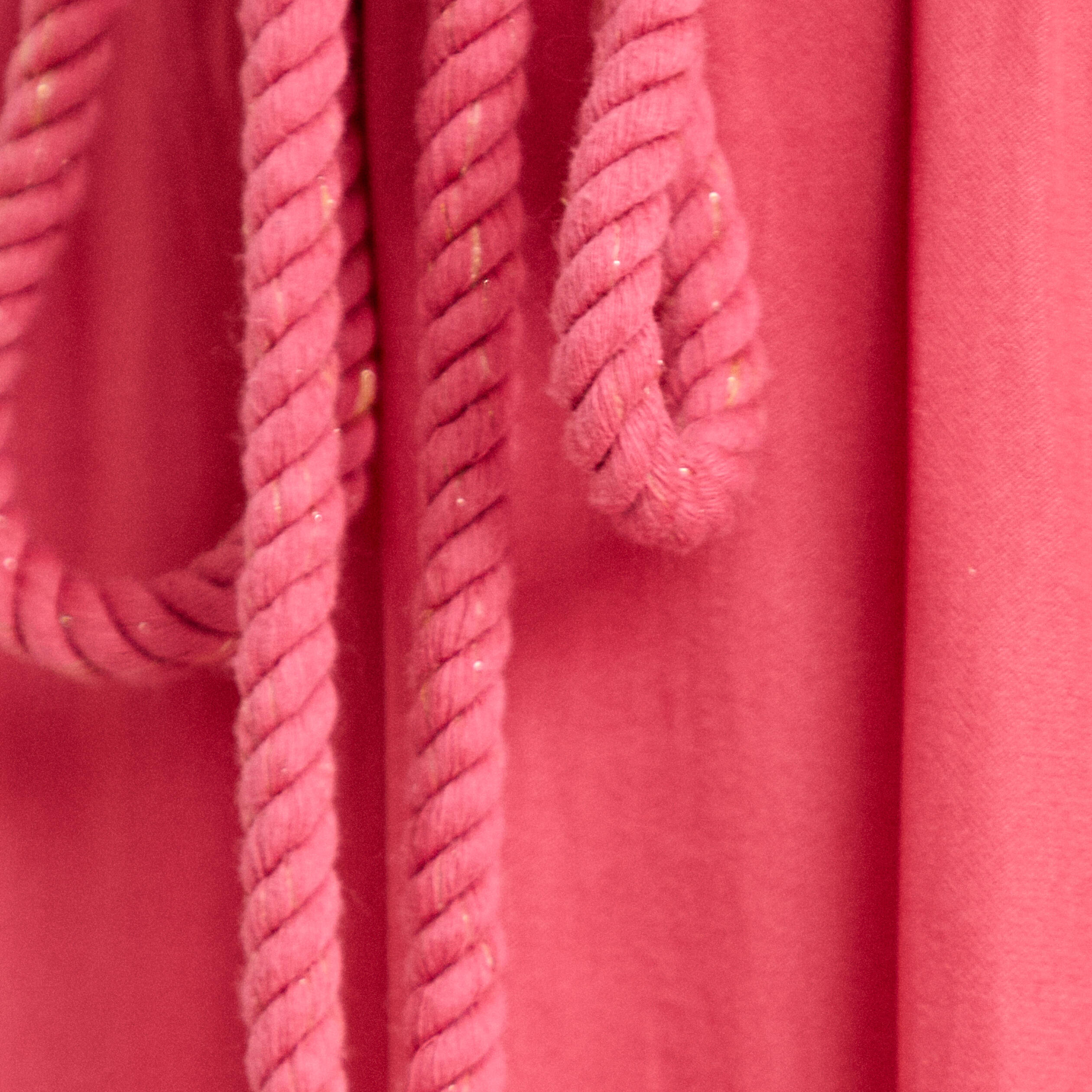 Jupe longue &eacute;vas&eacute;e satin rose framboise femme