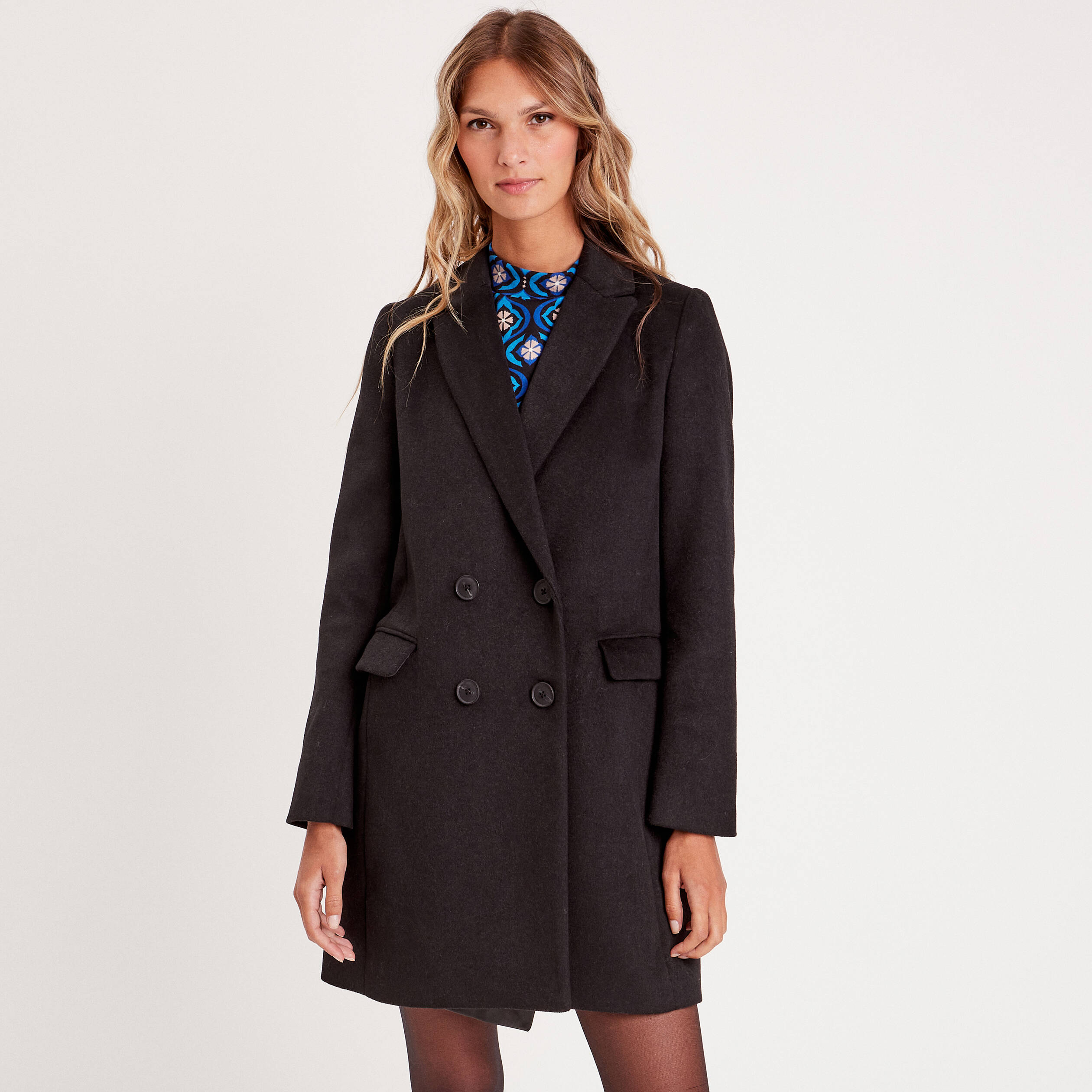 Manteau droit style blaser à bouton Femme ONLY CARMAKOMA à prix -  Degriffstock