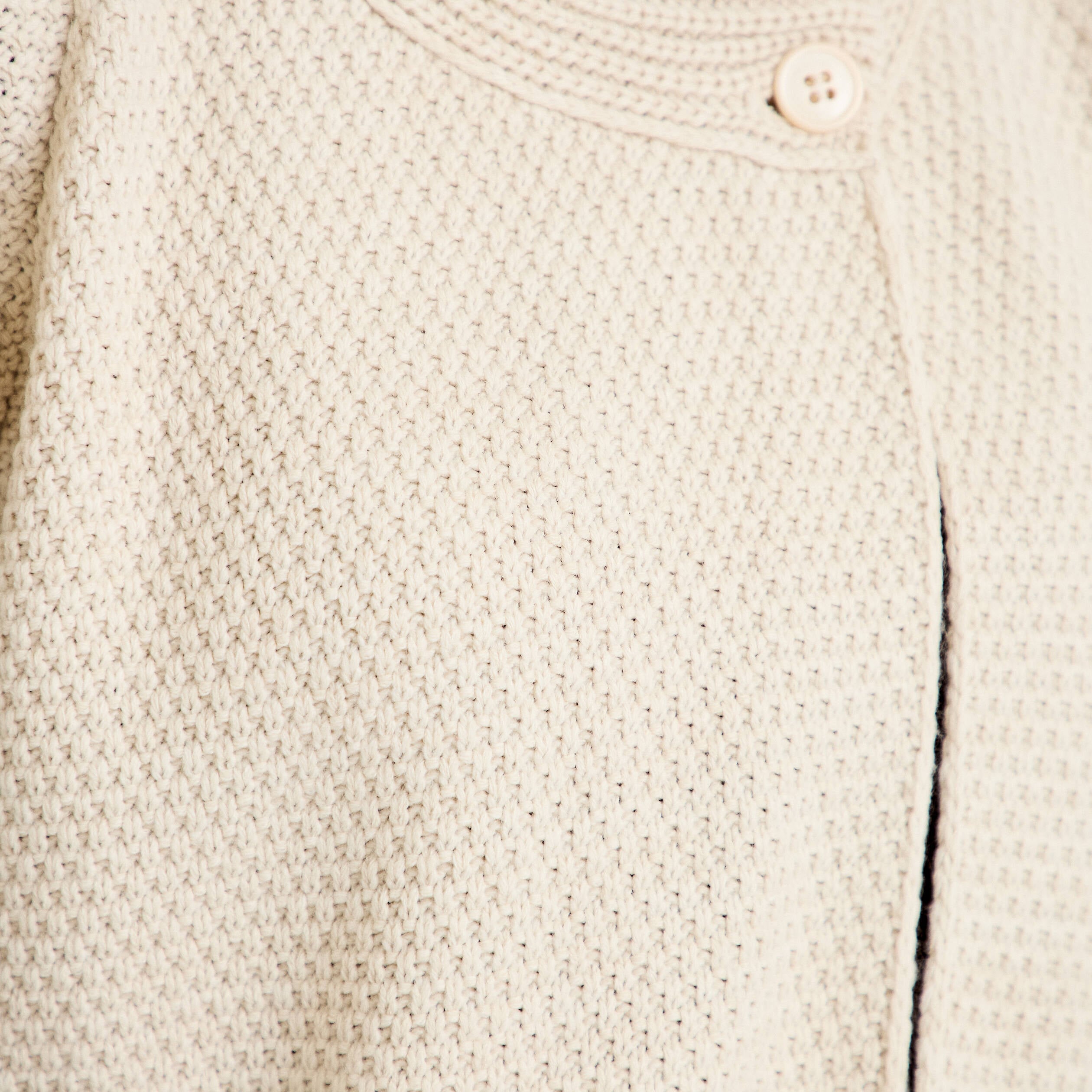 Gilet sans manches col montant beige femme