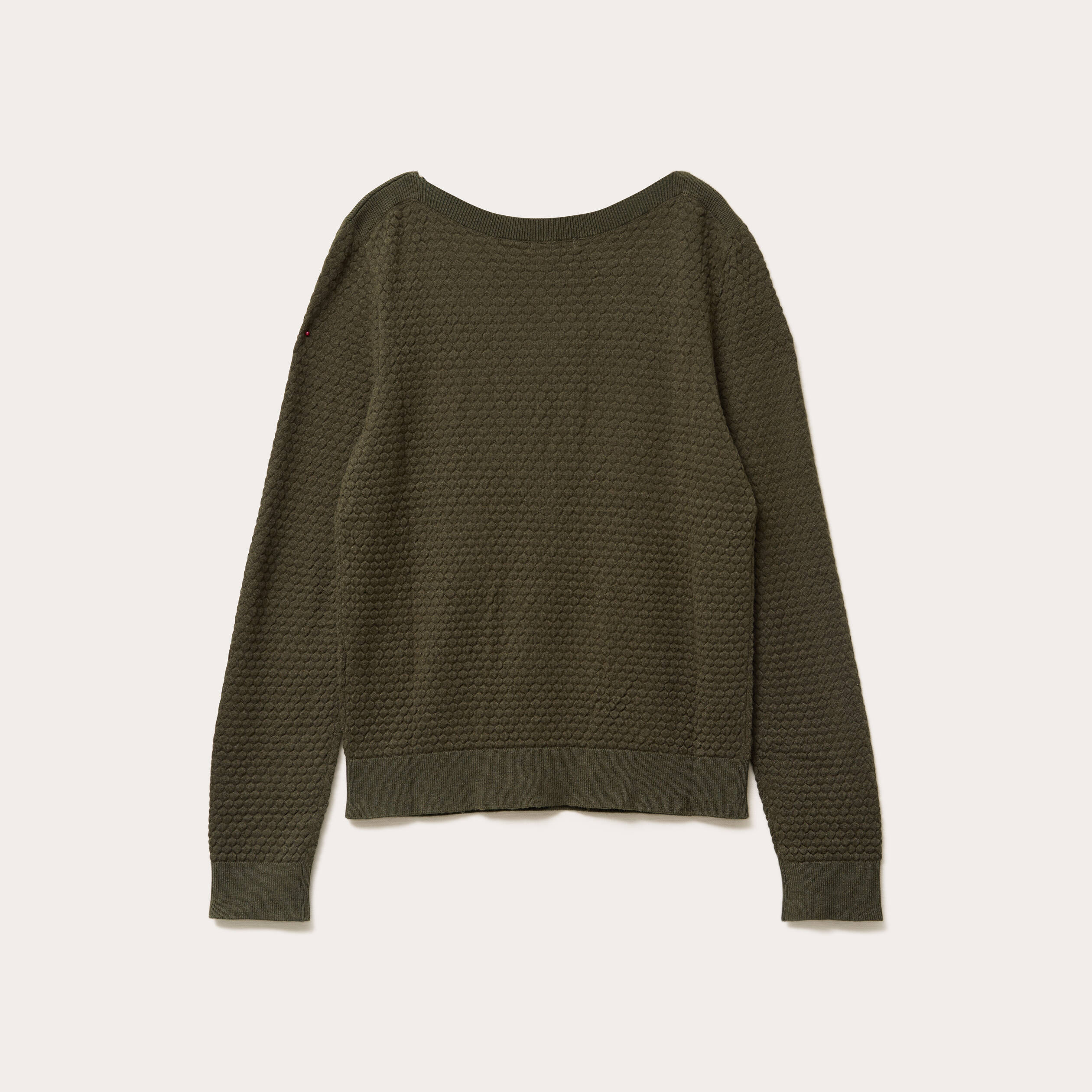 pull col bateau vert kaki femme Pull col bateau vert kaki femme