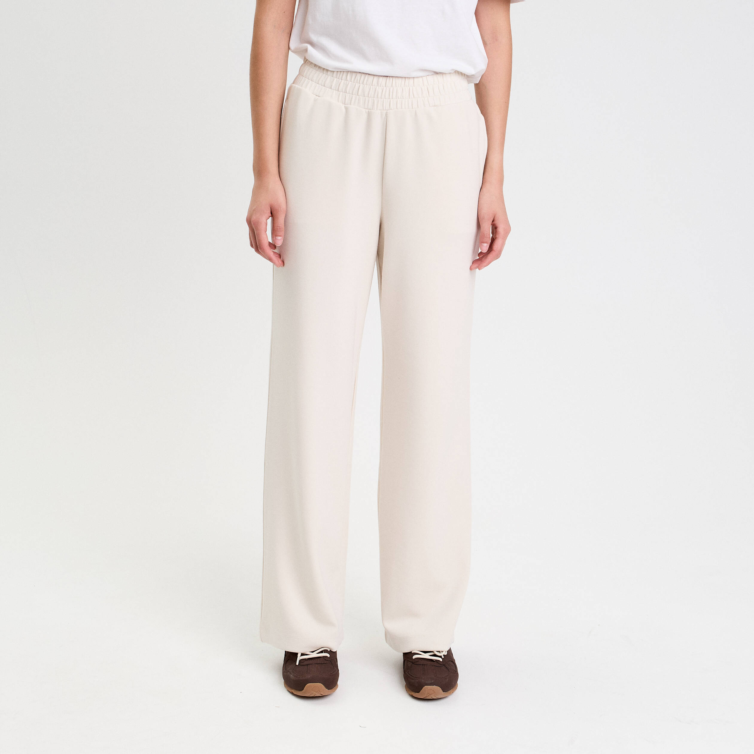 jegging fluide taille standard ecru femme Jegging fluide taille standard ecru femme