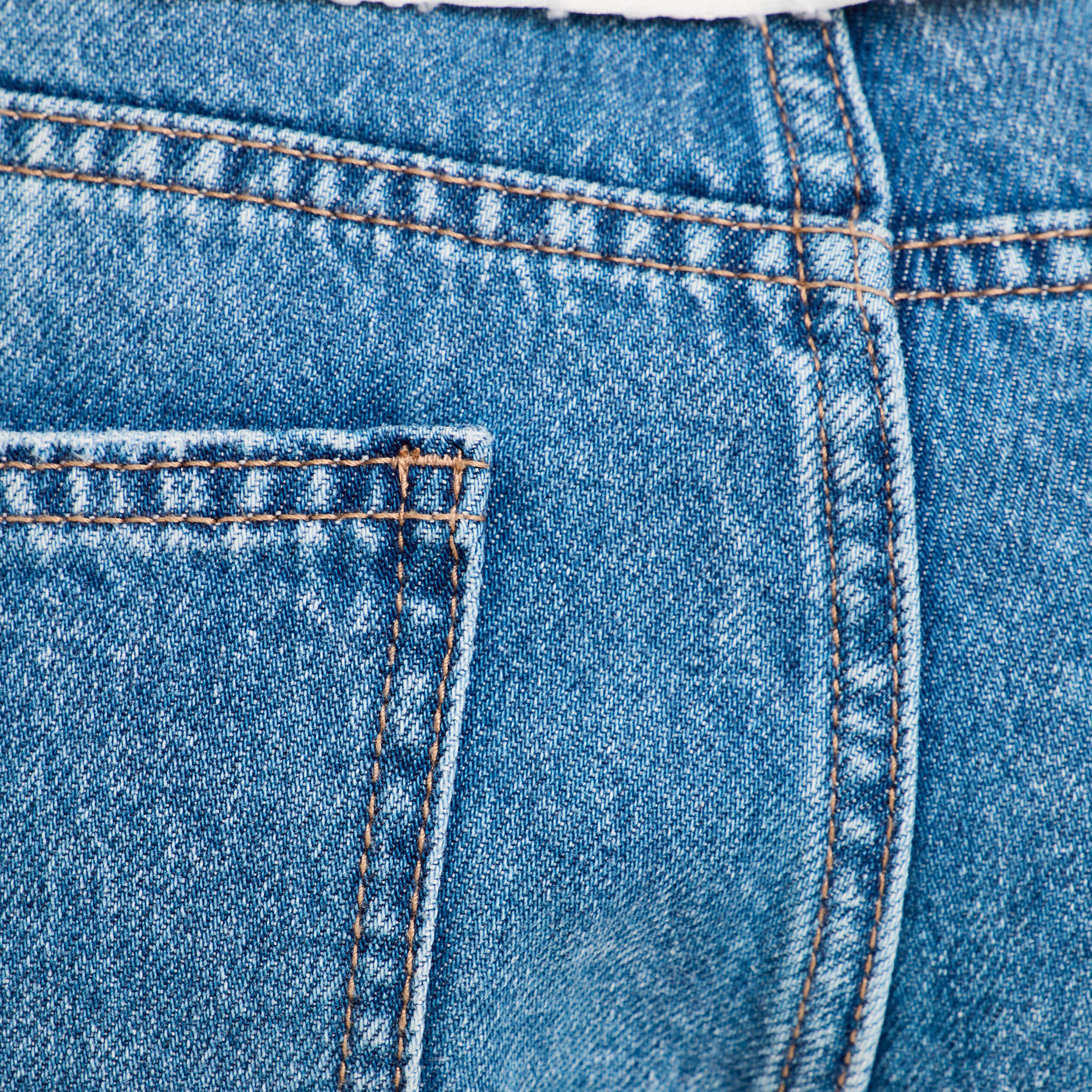 jeans droit a revers denim double stone femme Jeans droit à revers denim double stone femme