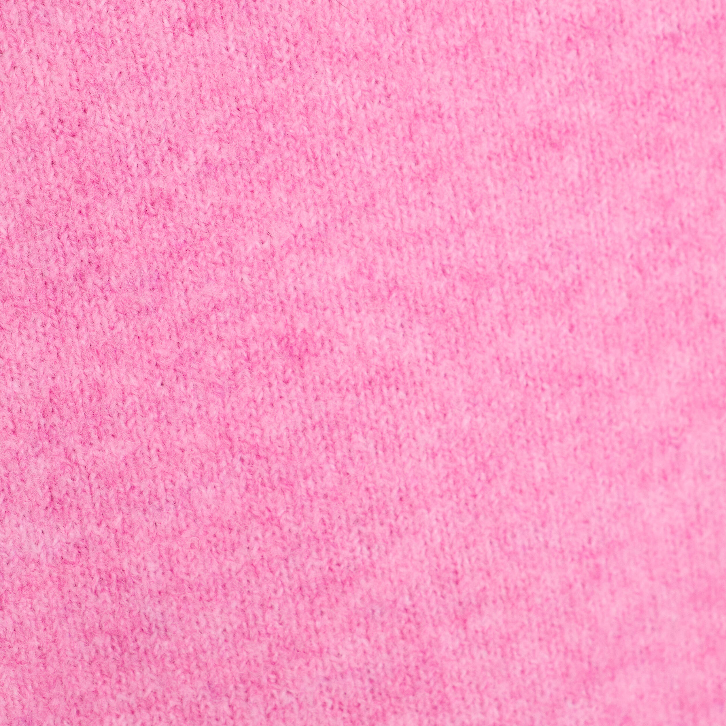 Pull cropped manches longues rose femme