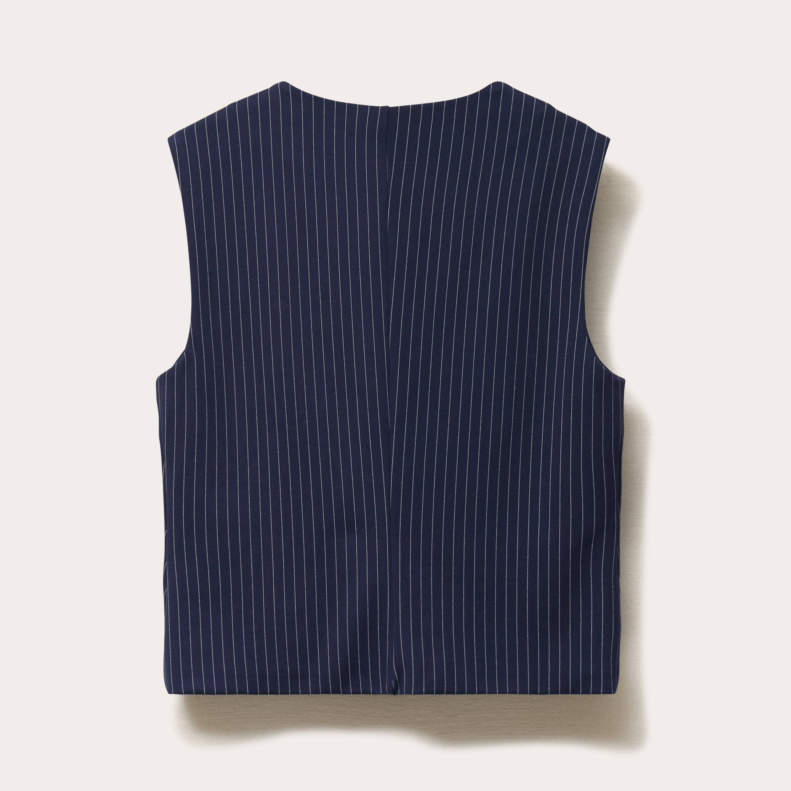 Veston sans manches bleu femme