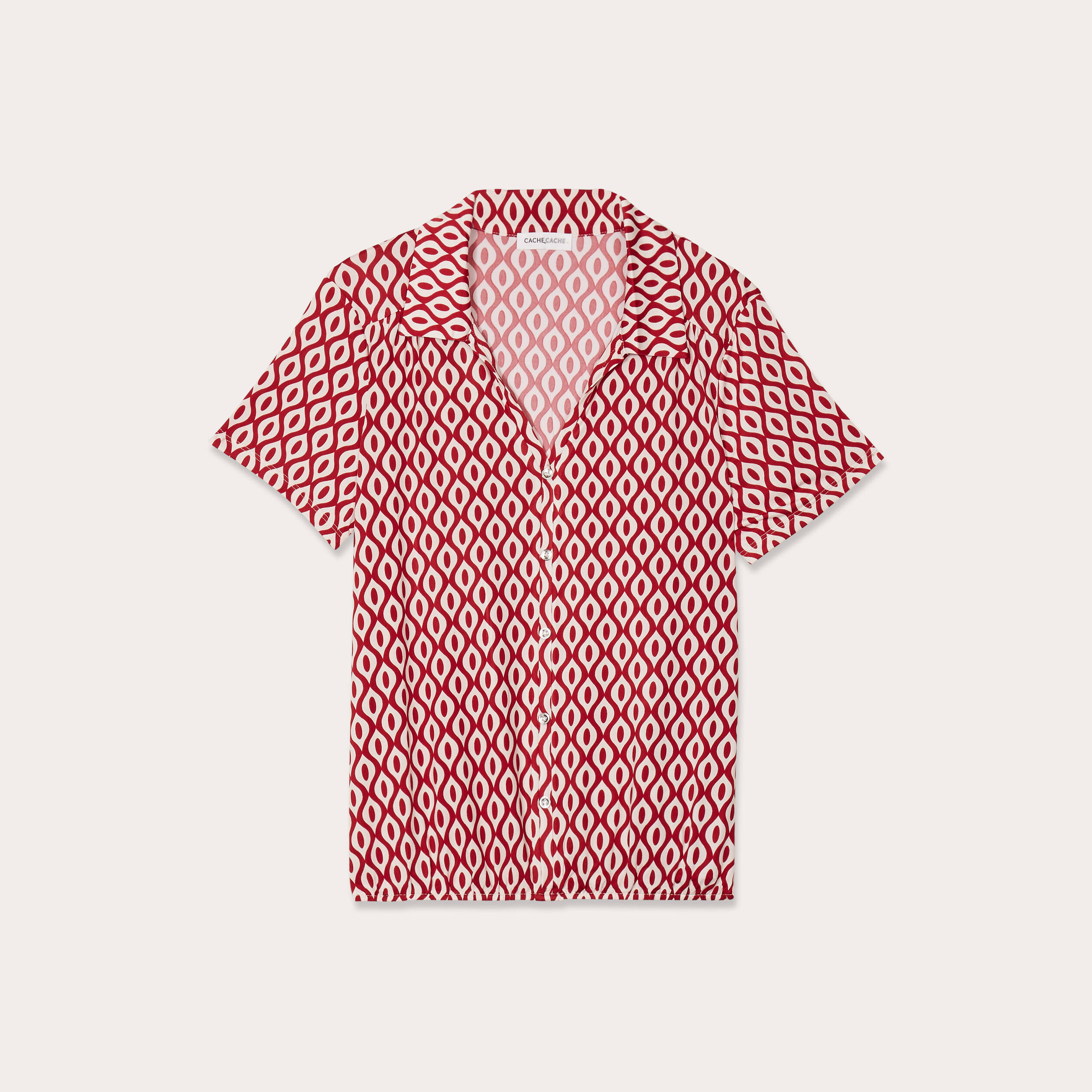 blouse manches courtes rouge femme Blouse manches courtes rouge femme