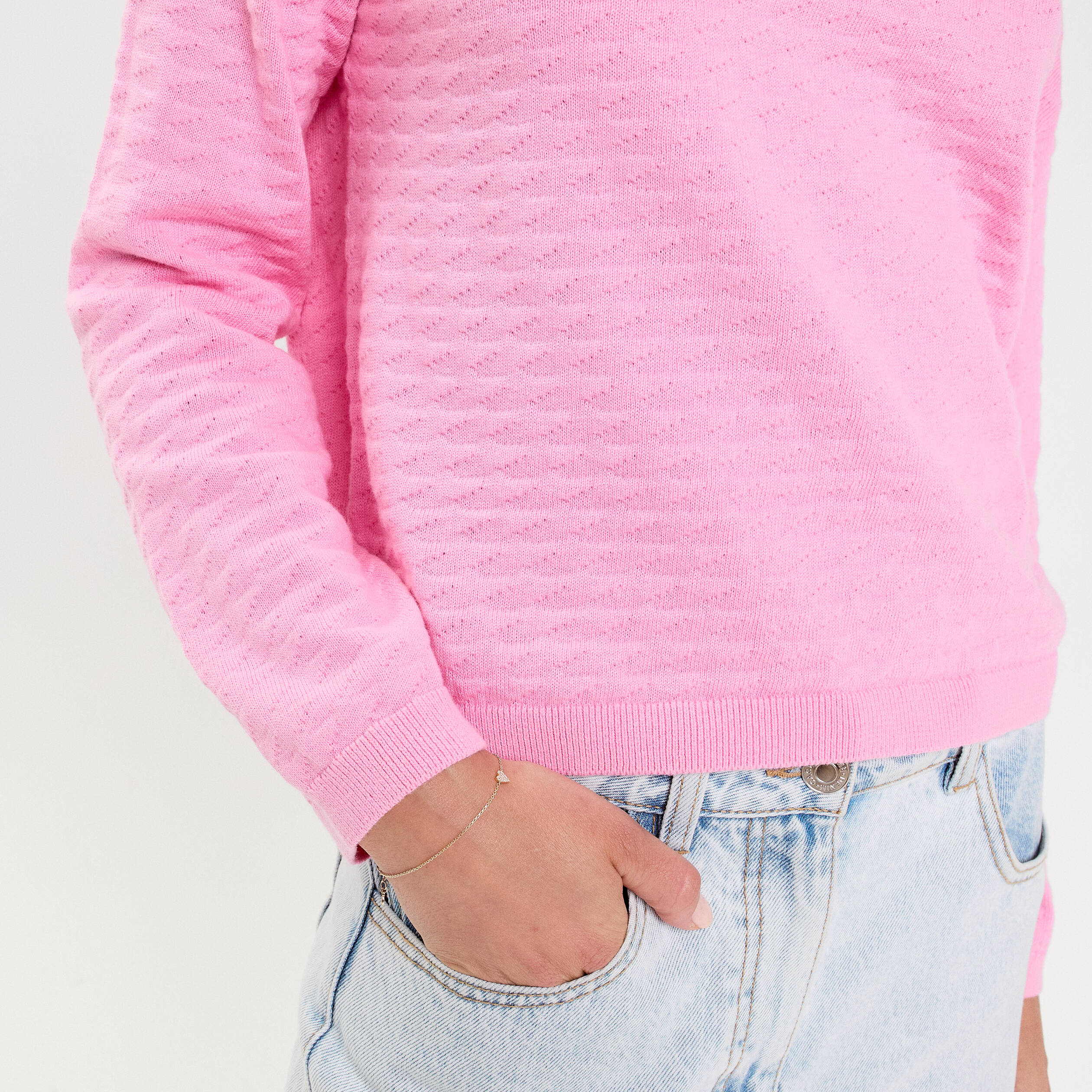 pull col bateau rose femme Pull col bateau rose femme