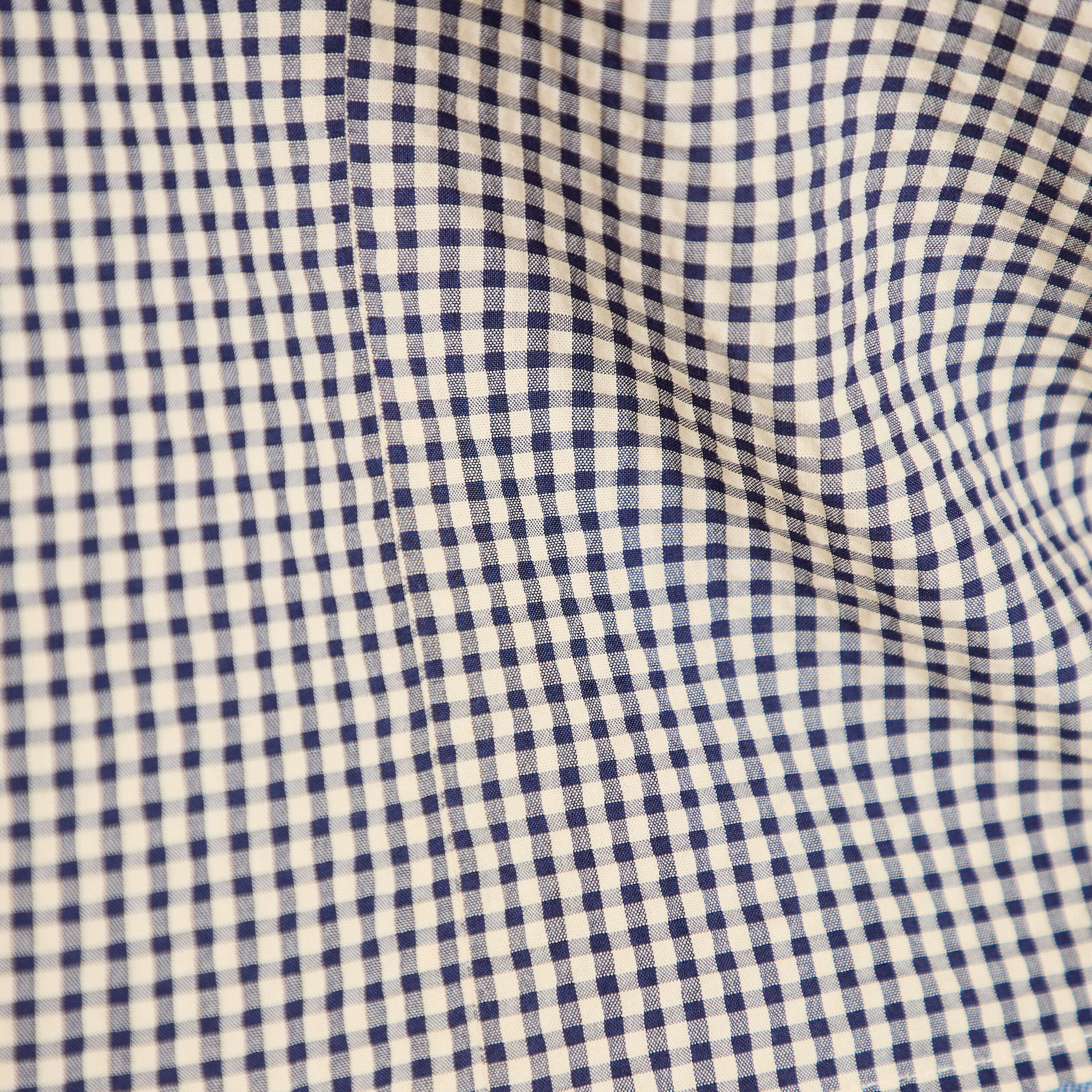 Blouse effet boule manches courtes bleu femme