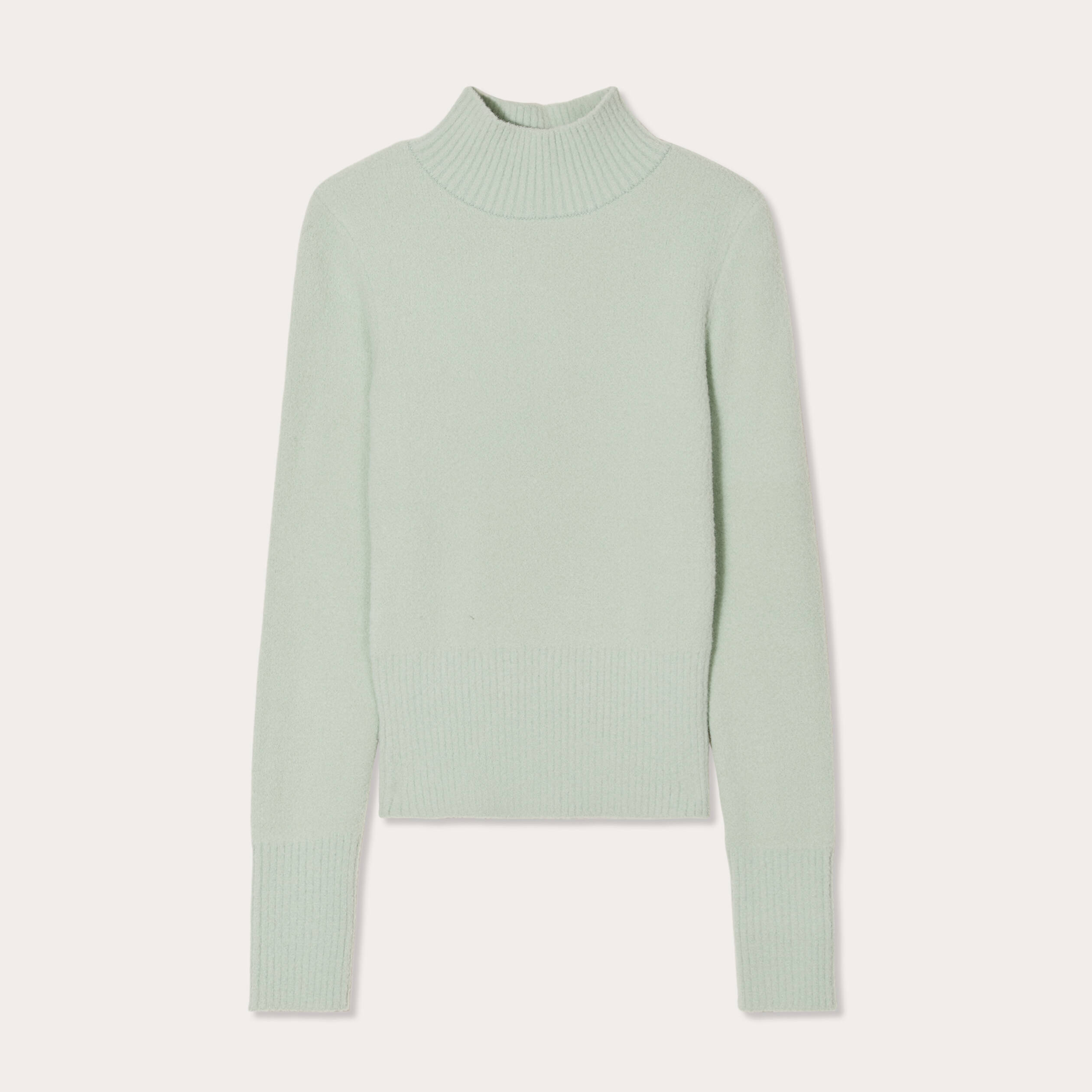 pull avec col montant vert fluo femme Pull avec col montant vert fluo femme