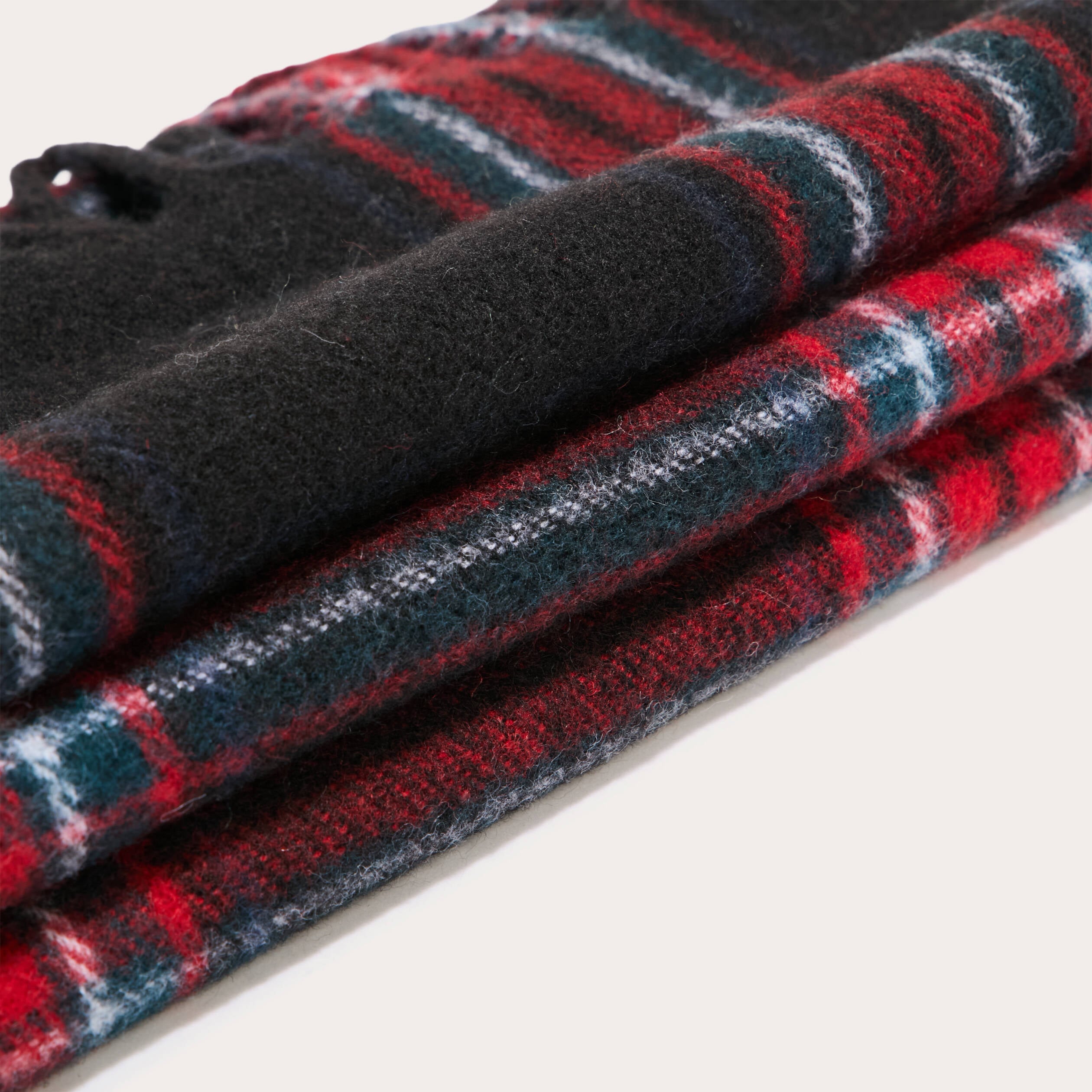 &Eacute;charpe plaid noir femme