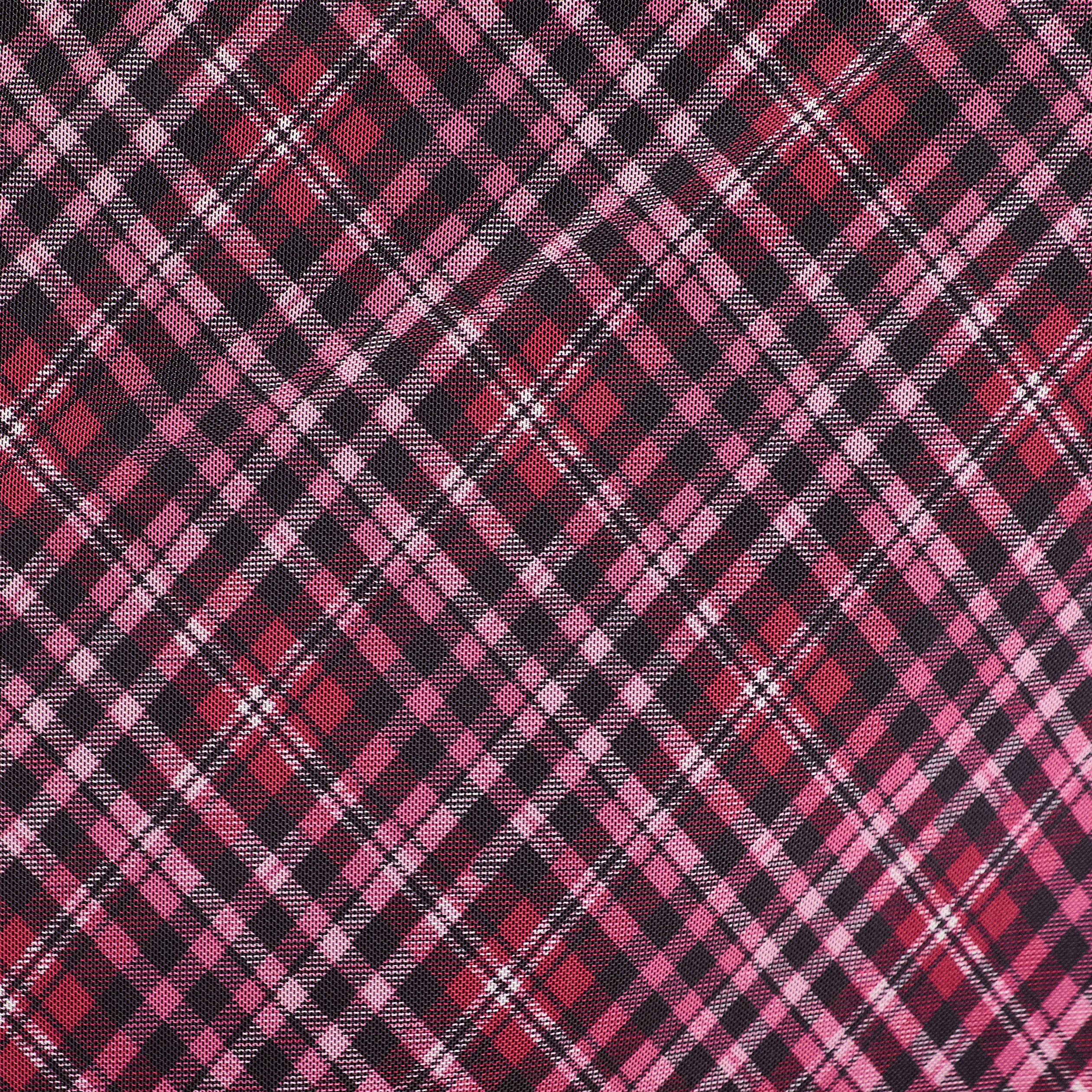 Jupe longue &eacute;vas&eacute;e rouge cerise femme