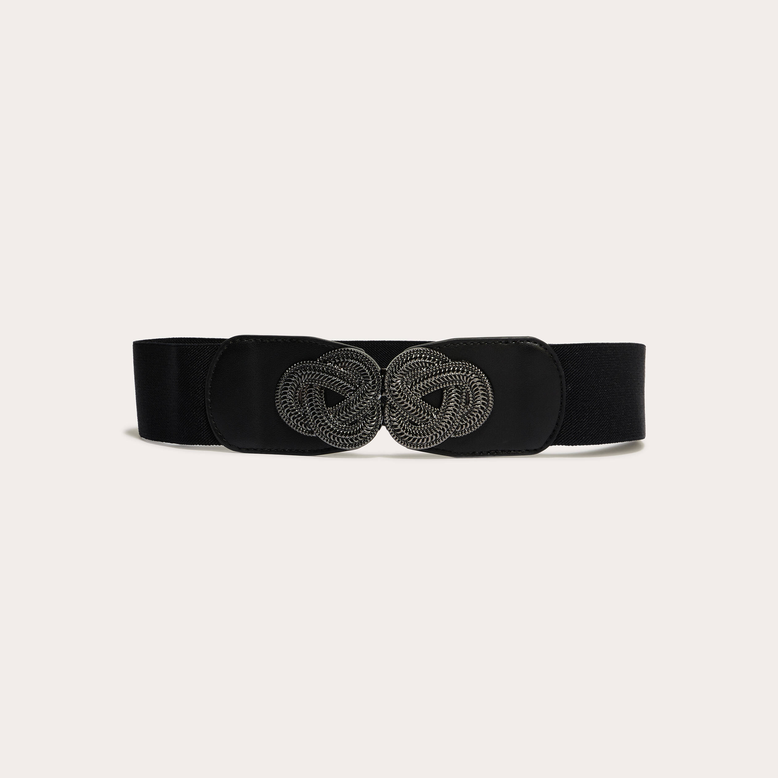 ceinture elastiquee noir femme Ceinture élastiquée noir femme