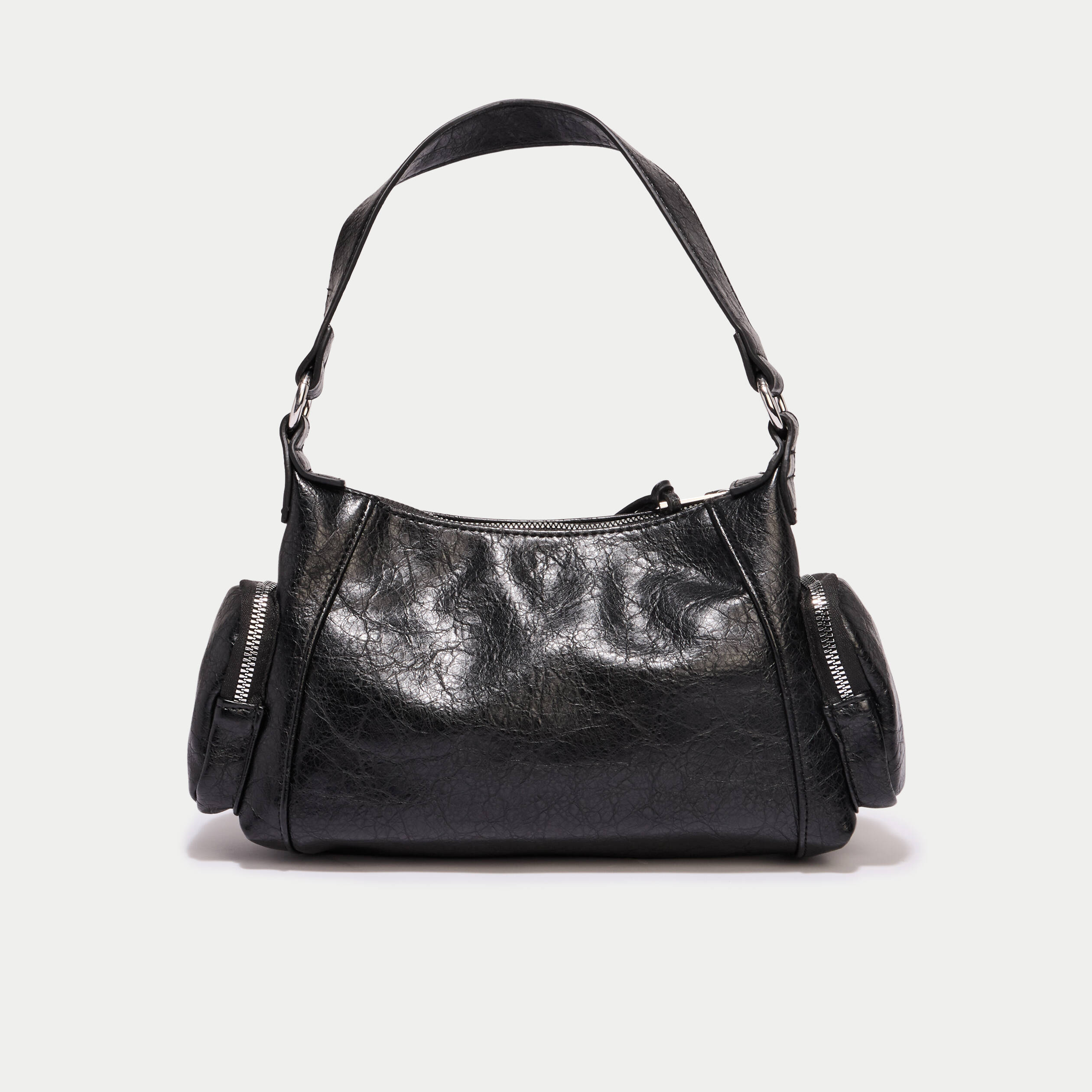 Sac port&eacute; &eacute;paule noir femme