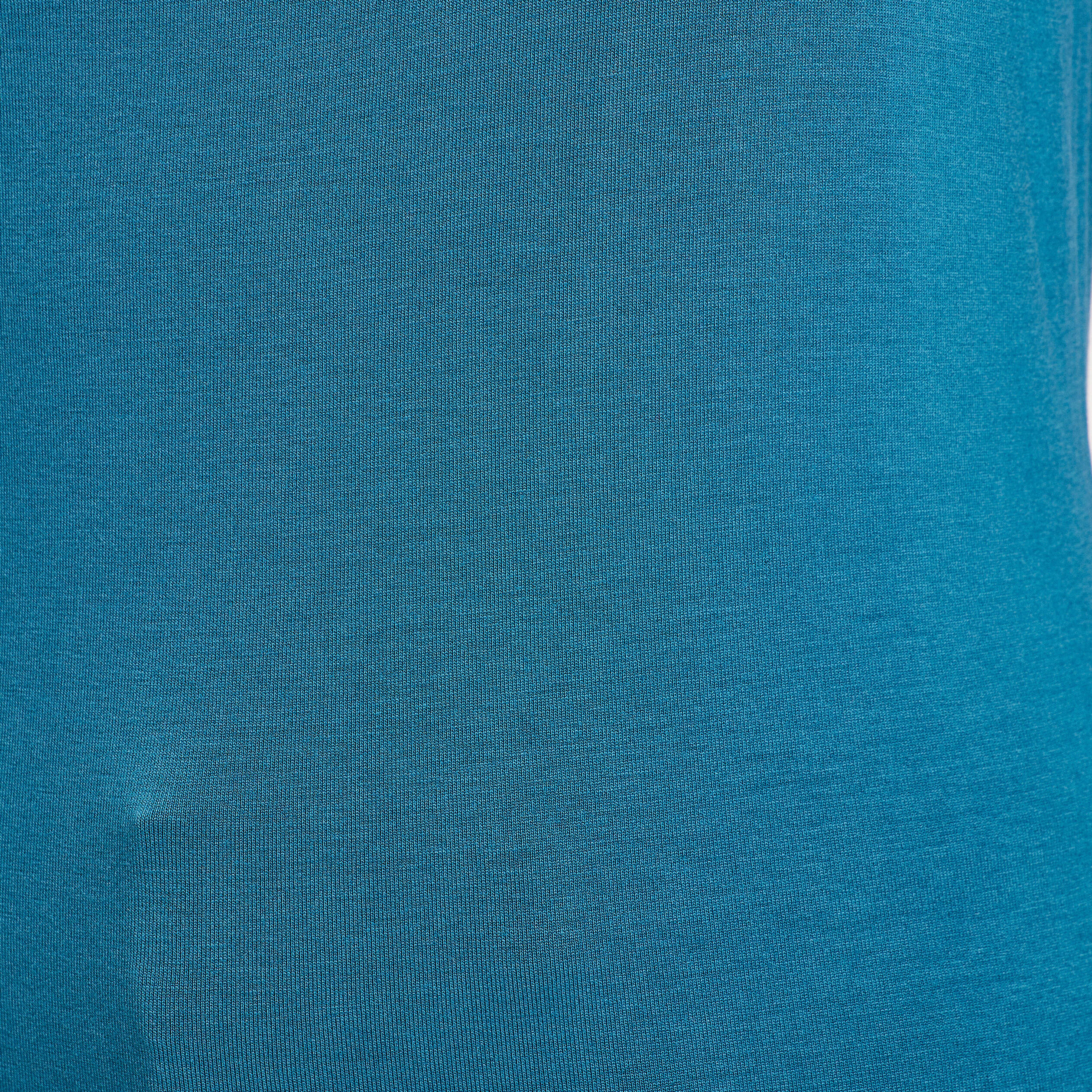 blouse manches longues anneau bleu canard femme Blouse manches longues anneau bleu canard femme