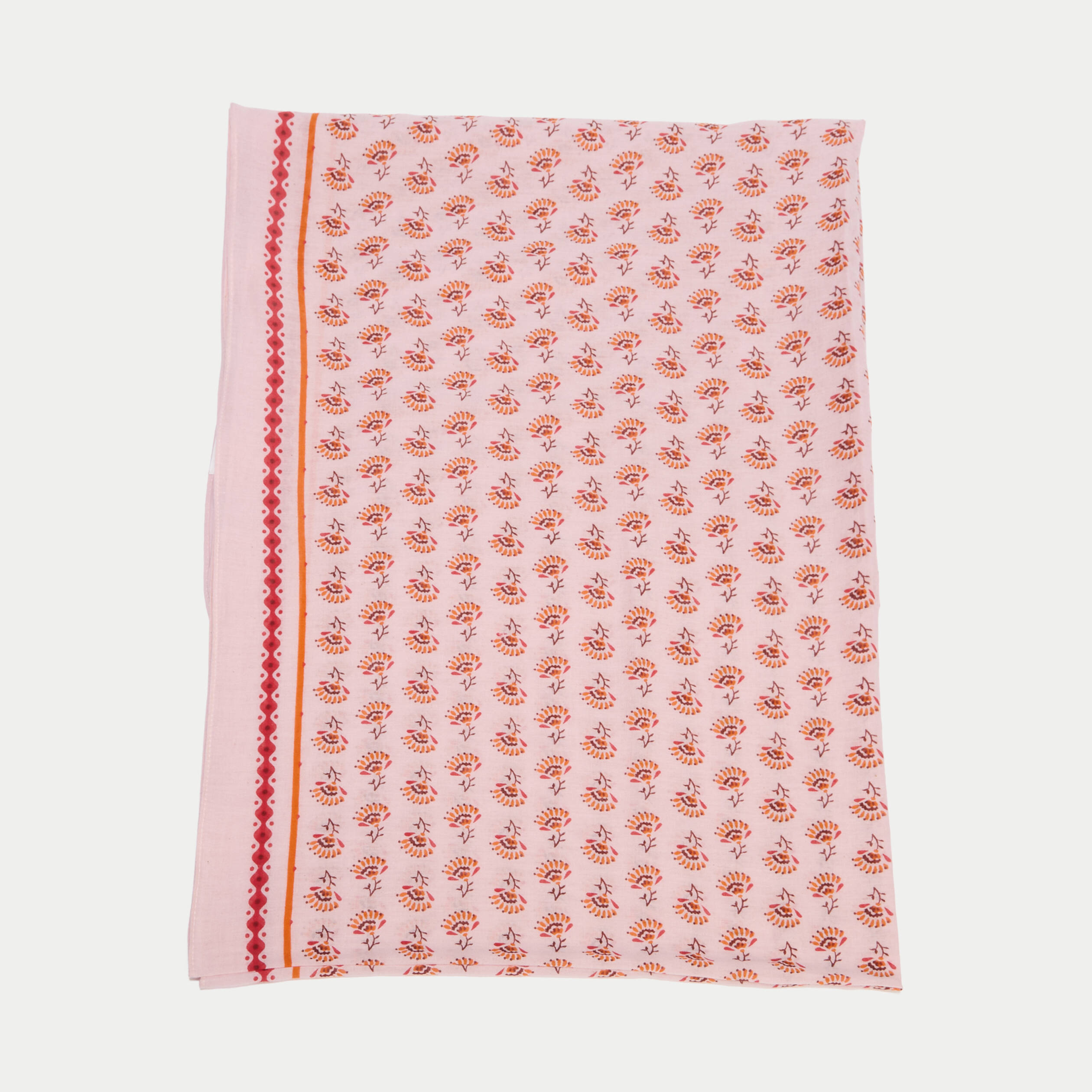 Foulard rose clair femme
