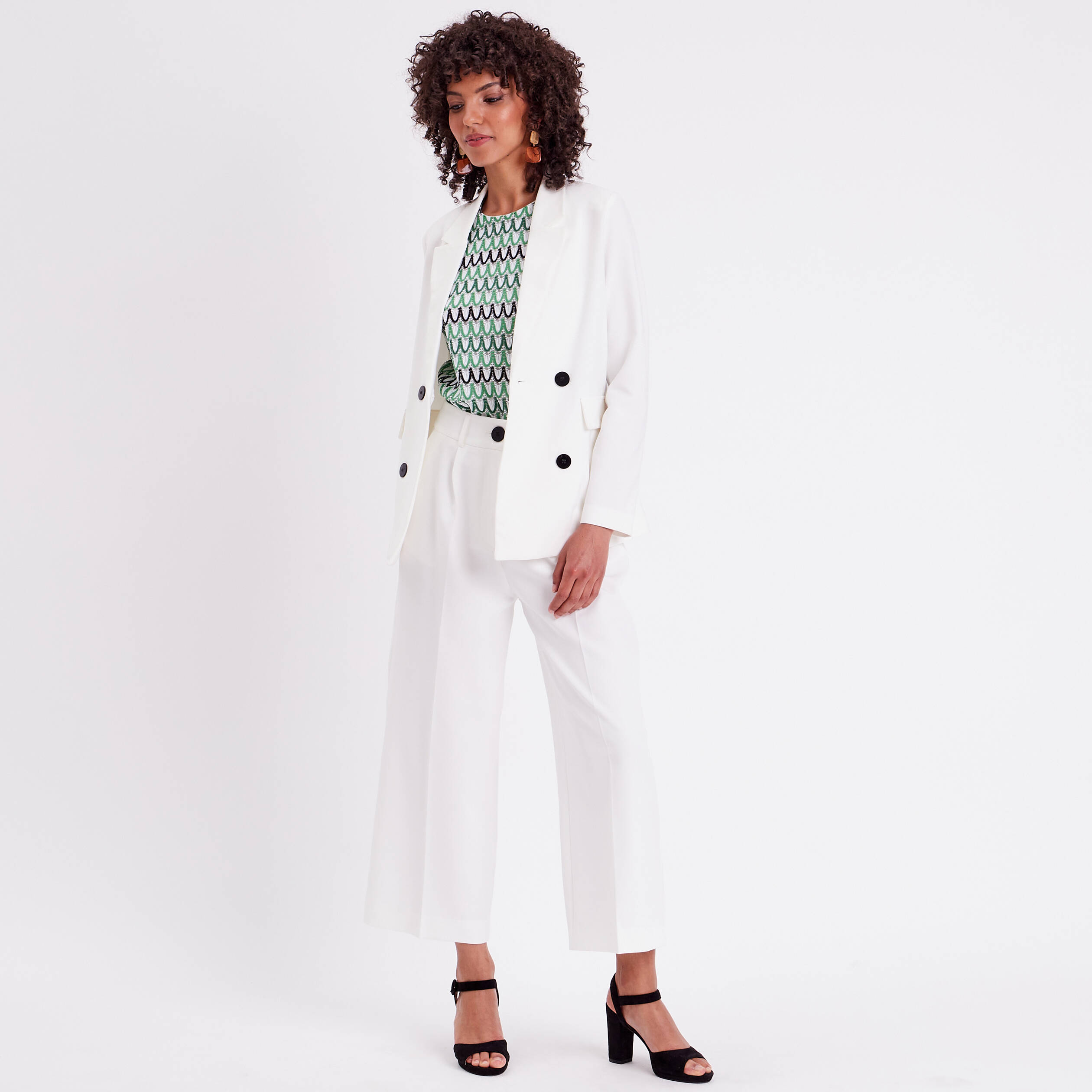 D&eacute;bardeur doublure crochet vert femme