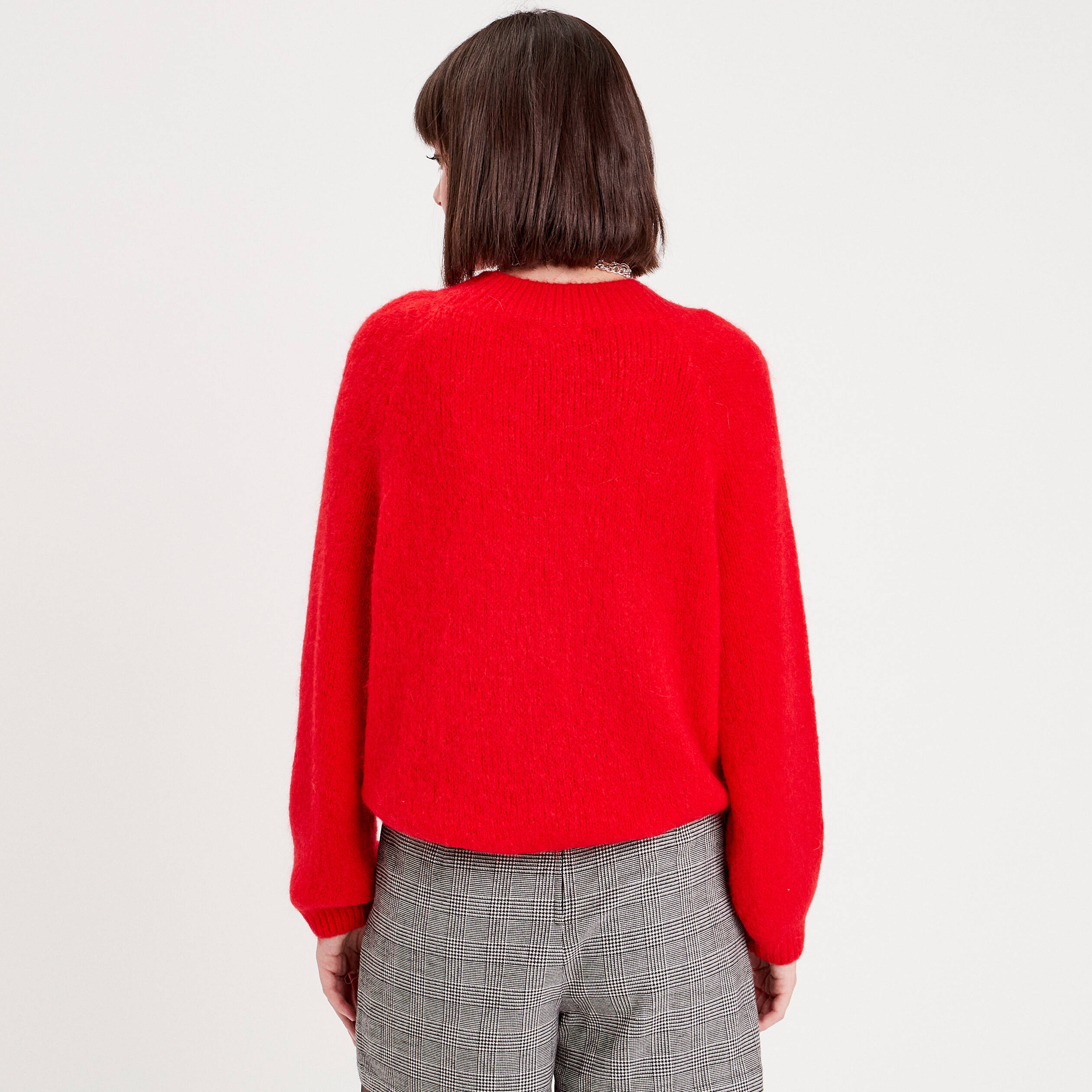 pull manches longues rouge femme Pull manches longues rouge femme