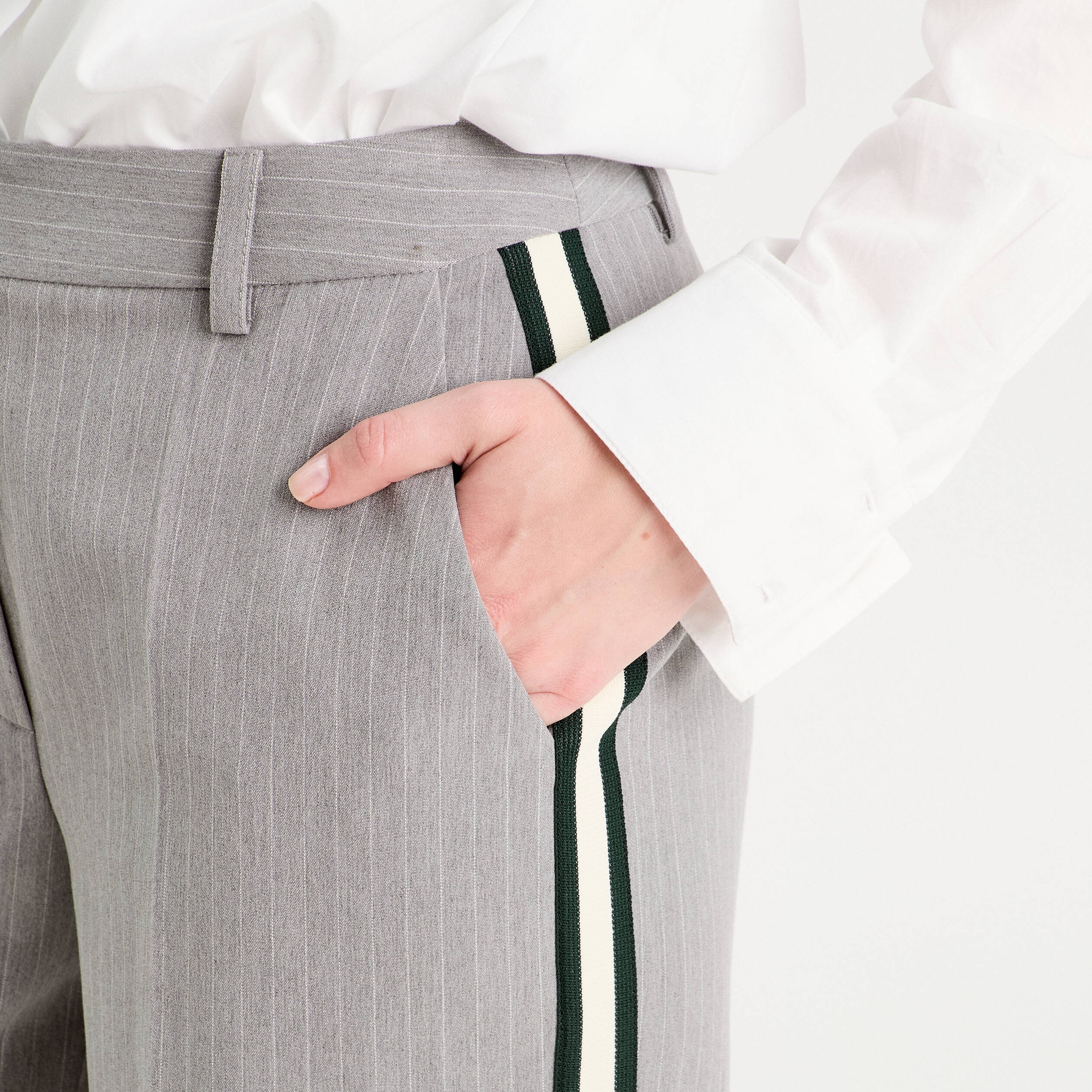 Pantalon à jambe large Anywear Alex Gris | Dynamite