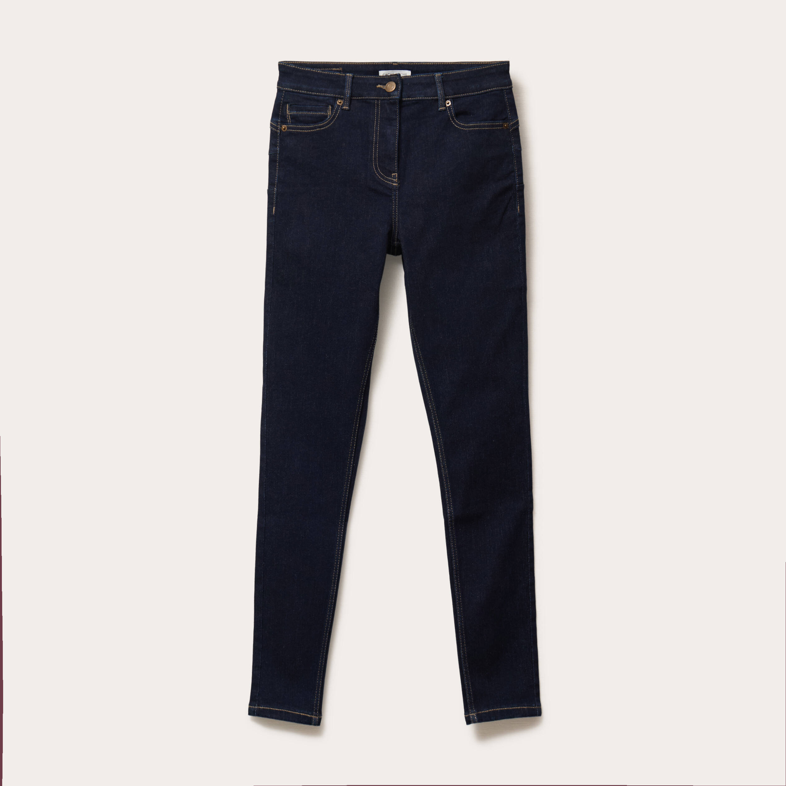 Jeans skinny push up denim brut femme