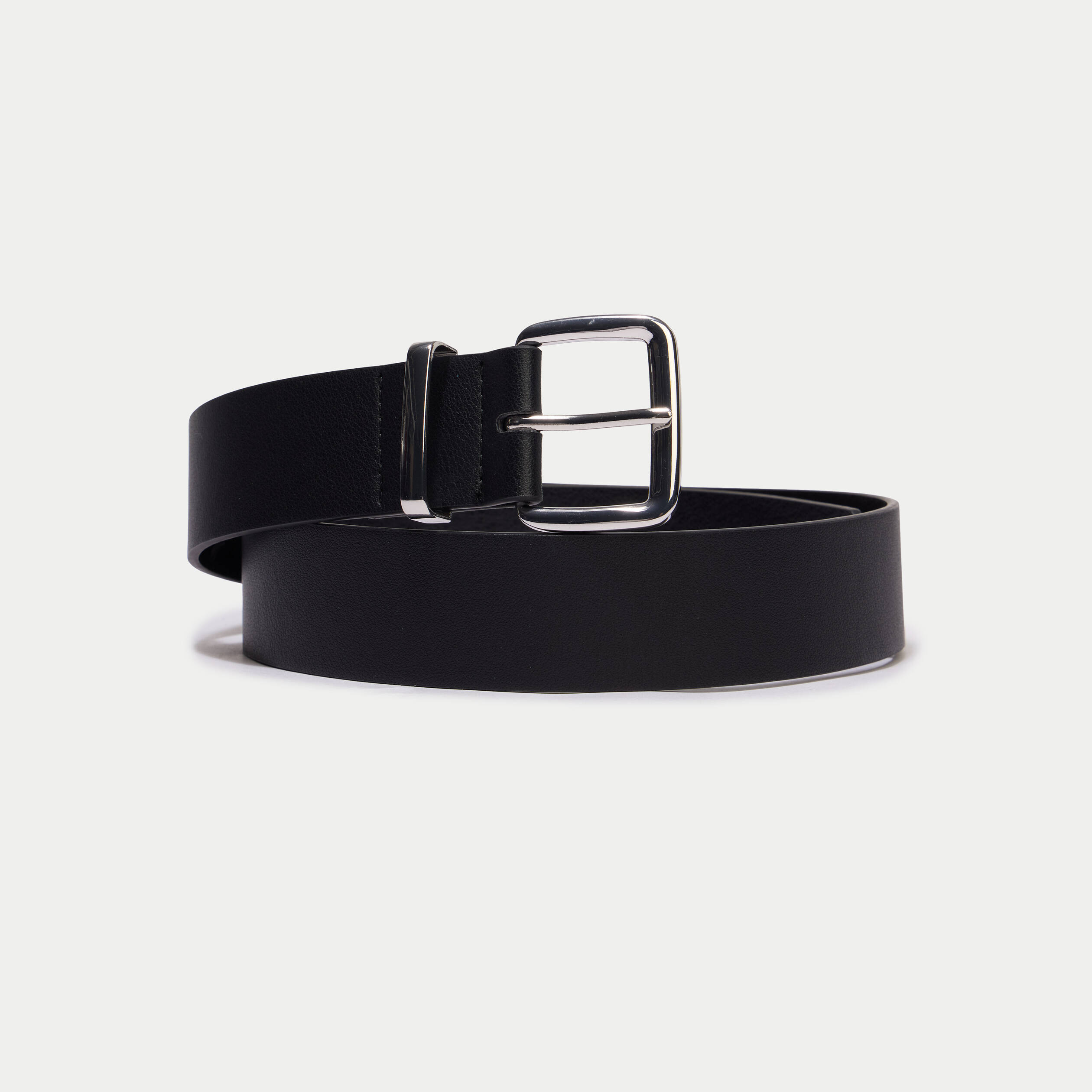 Ceinture large noir femme
