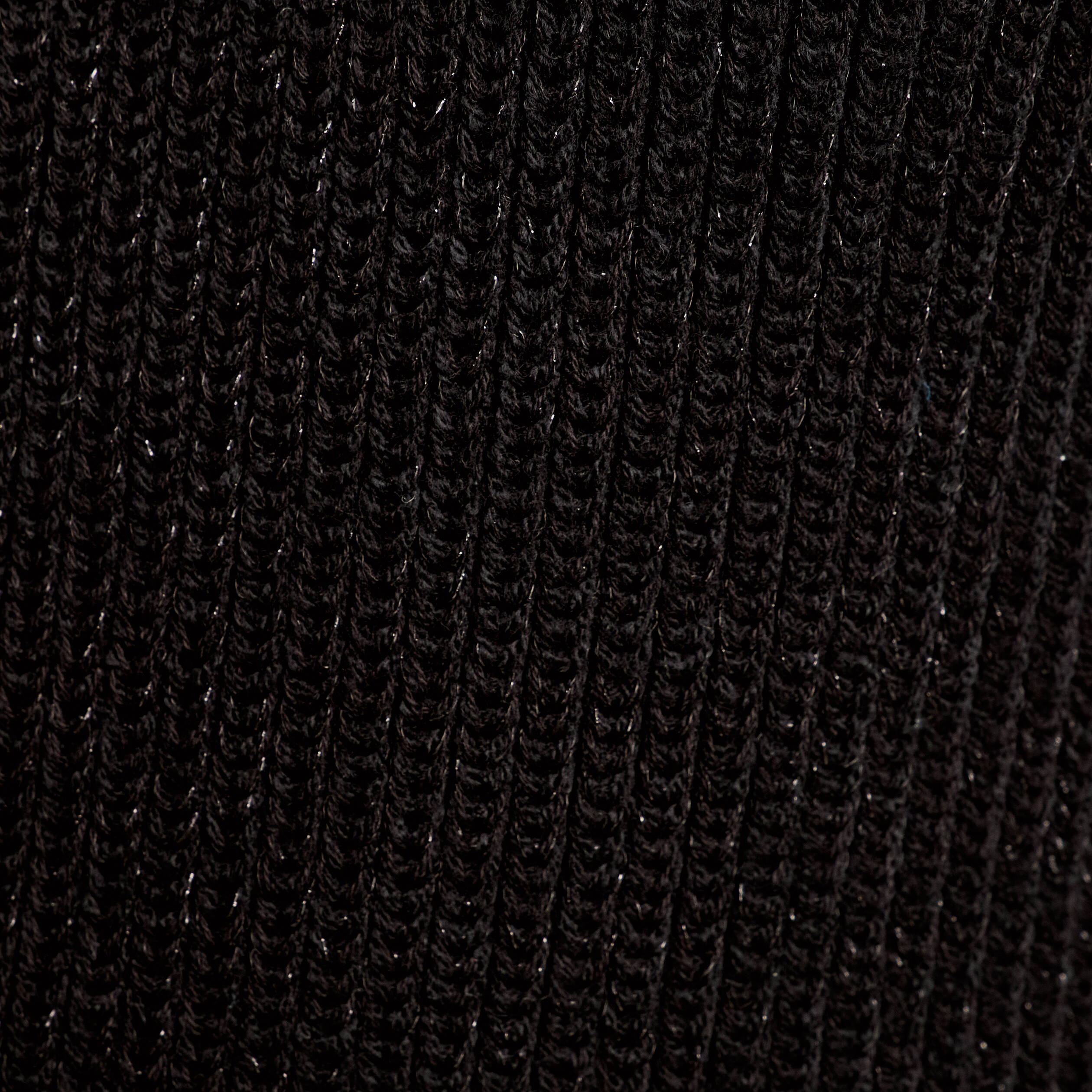 Pull manches longues noir femme