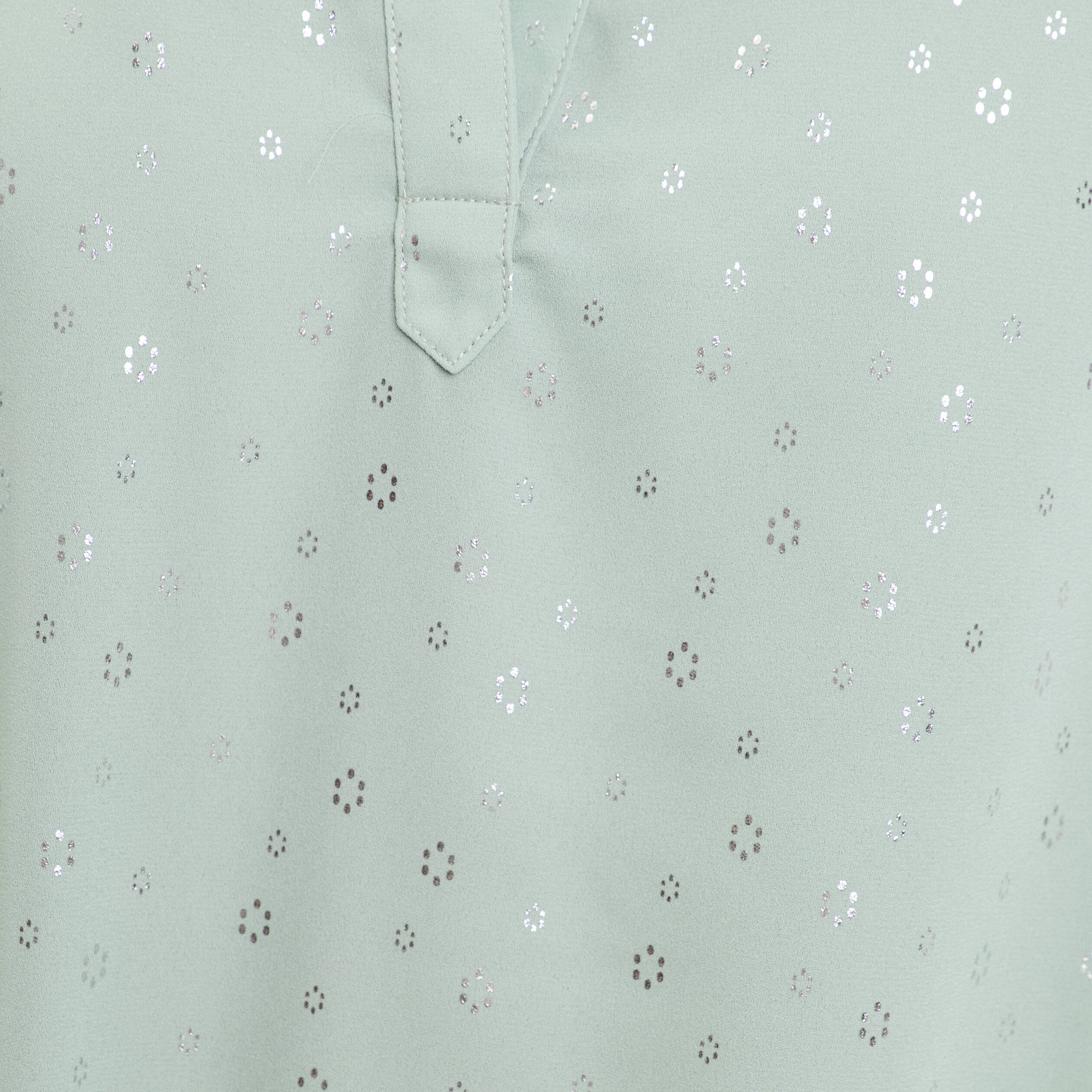 Blouse sans manches vert olive femme
