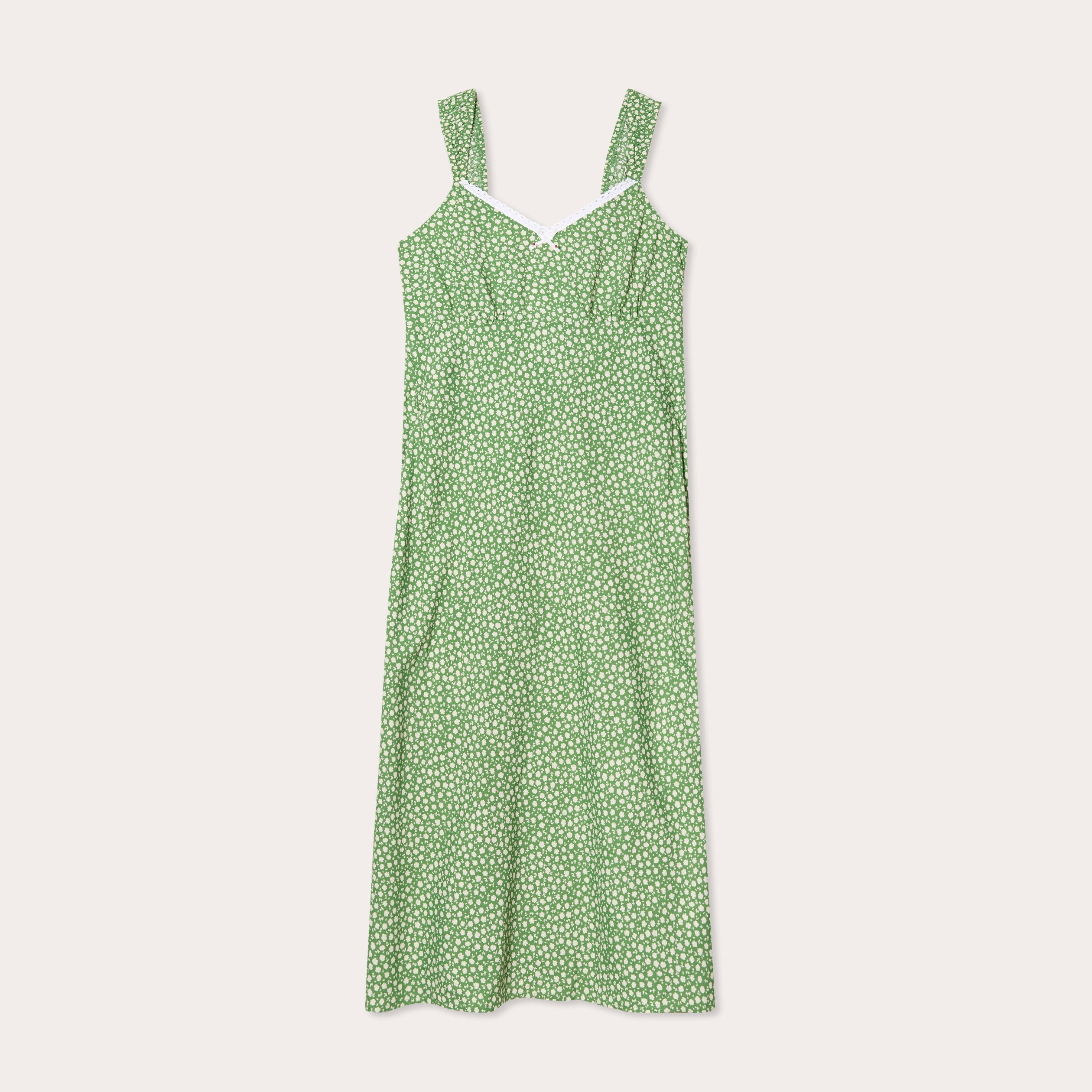 robe longue evasee vert kaki femme Robe longue évasée vert kaki femme