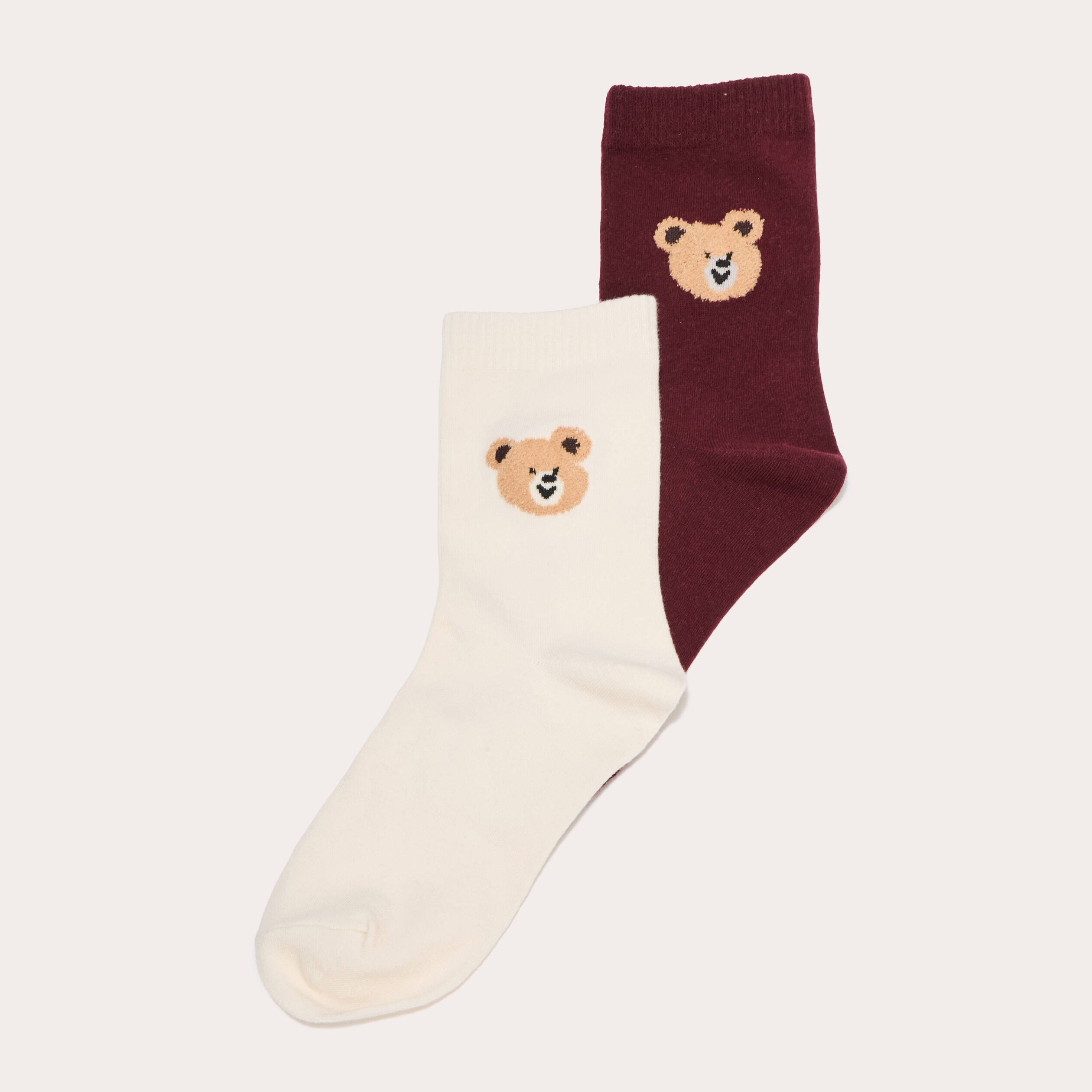 lot 2 paires chaussettes sable femme Lot 2 paires chaussettes sable femme