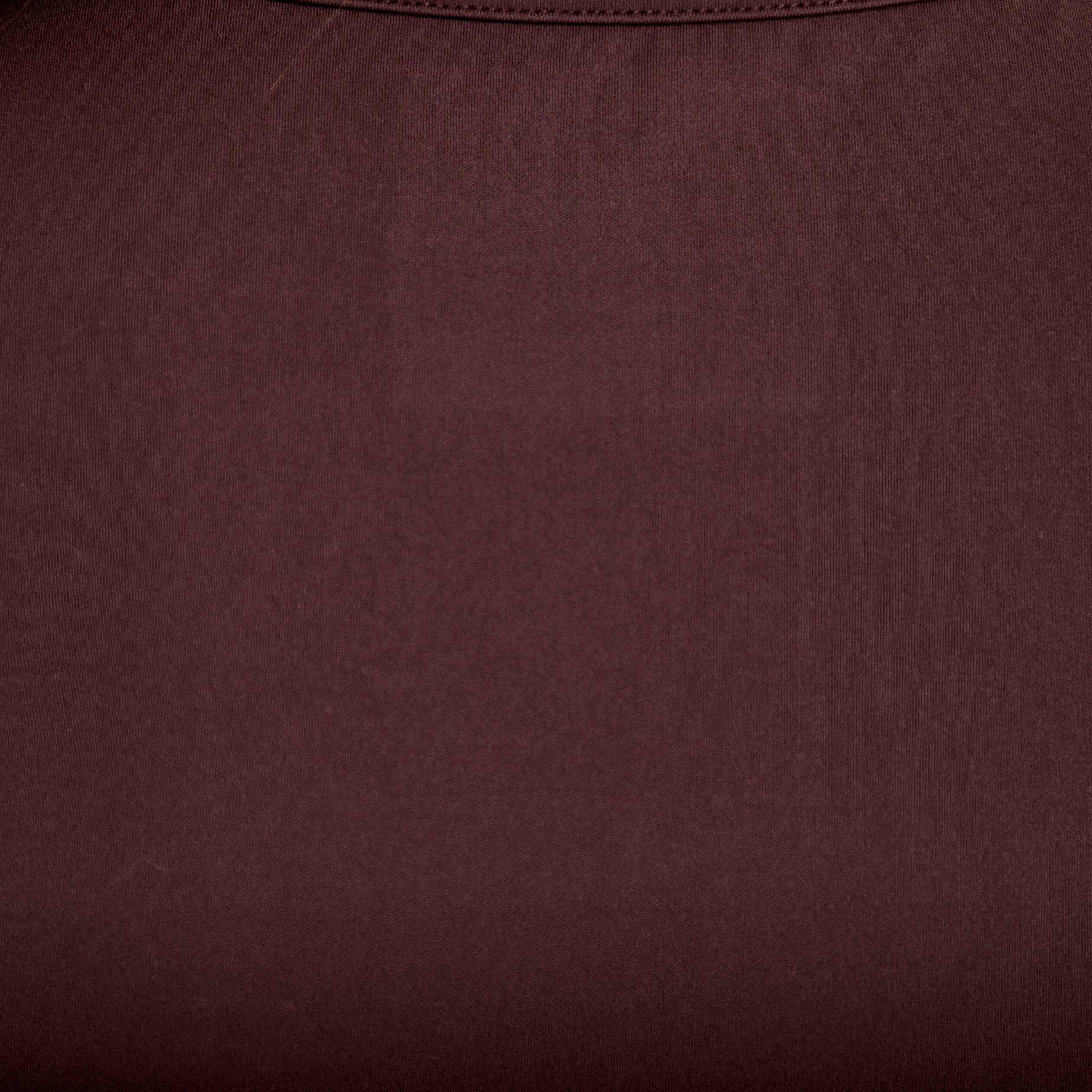 D&eacute;bardeur col rond activewear marron fonc&eacute; femme